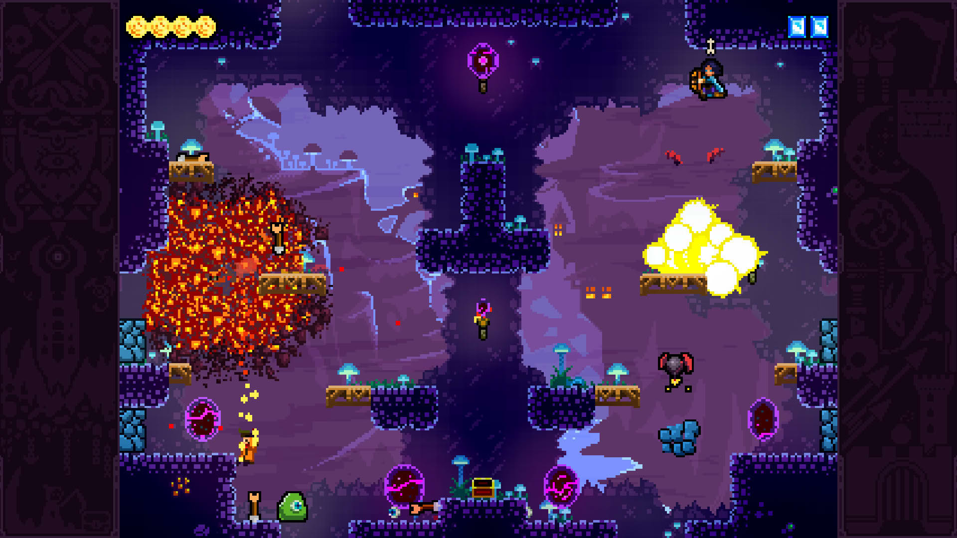Screenshot for TowerFall