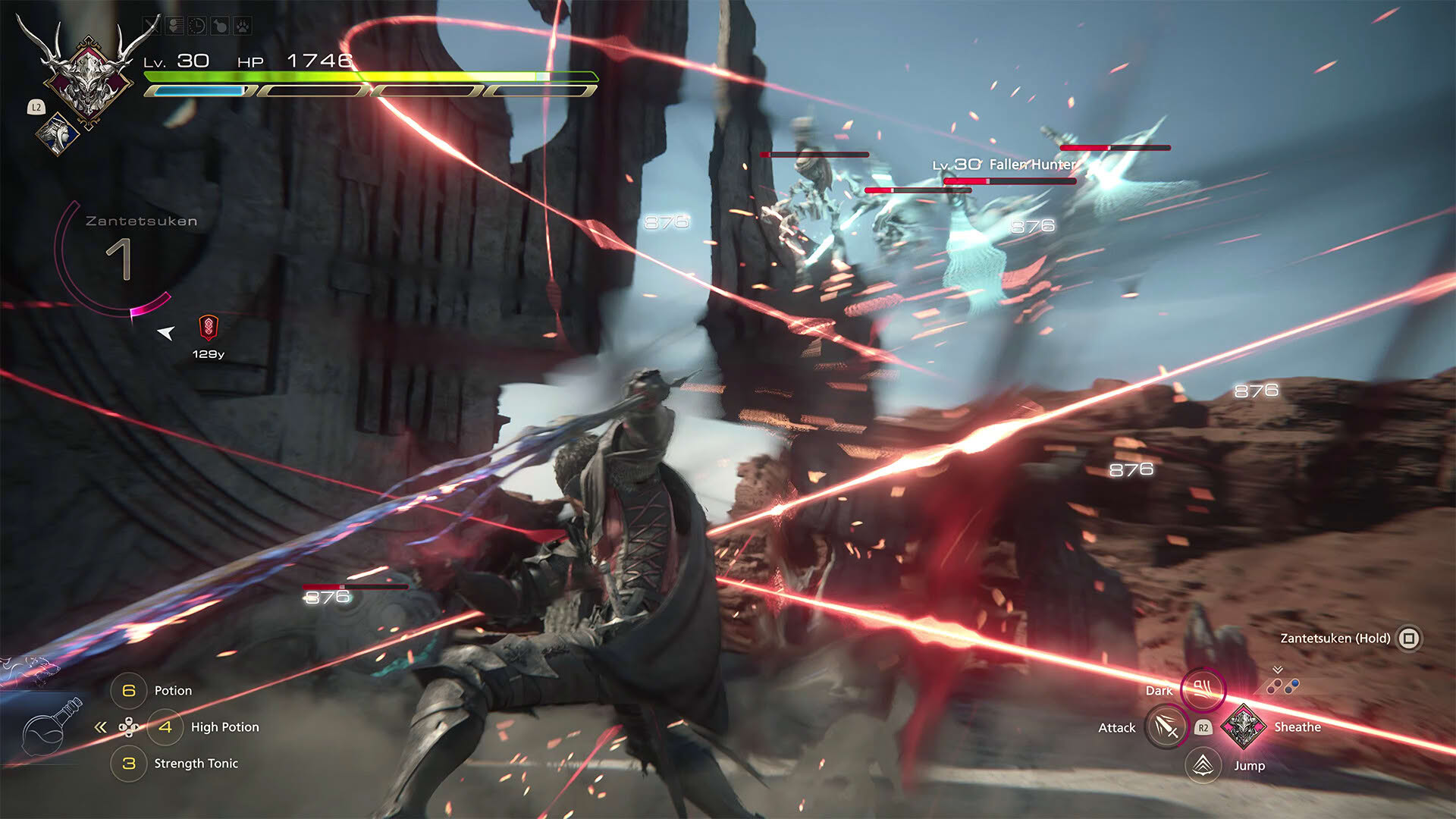 Screenshot for Final Fantasy XVI