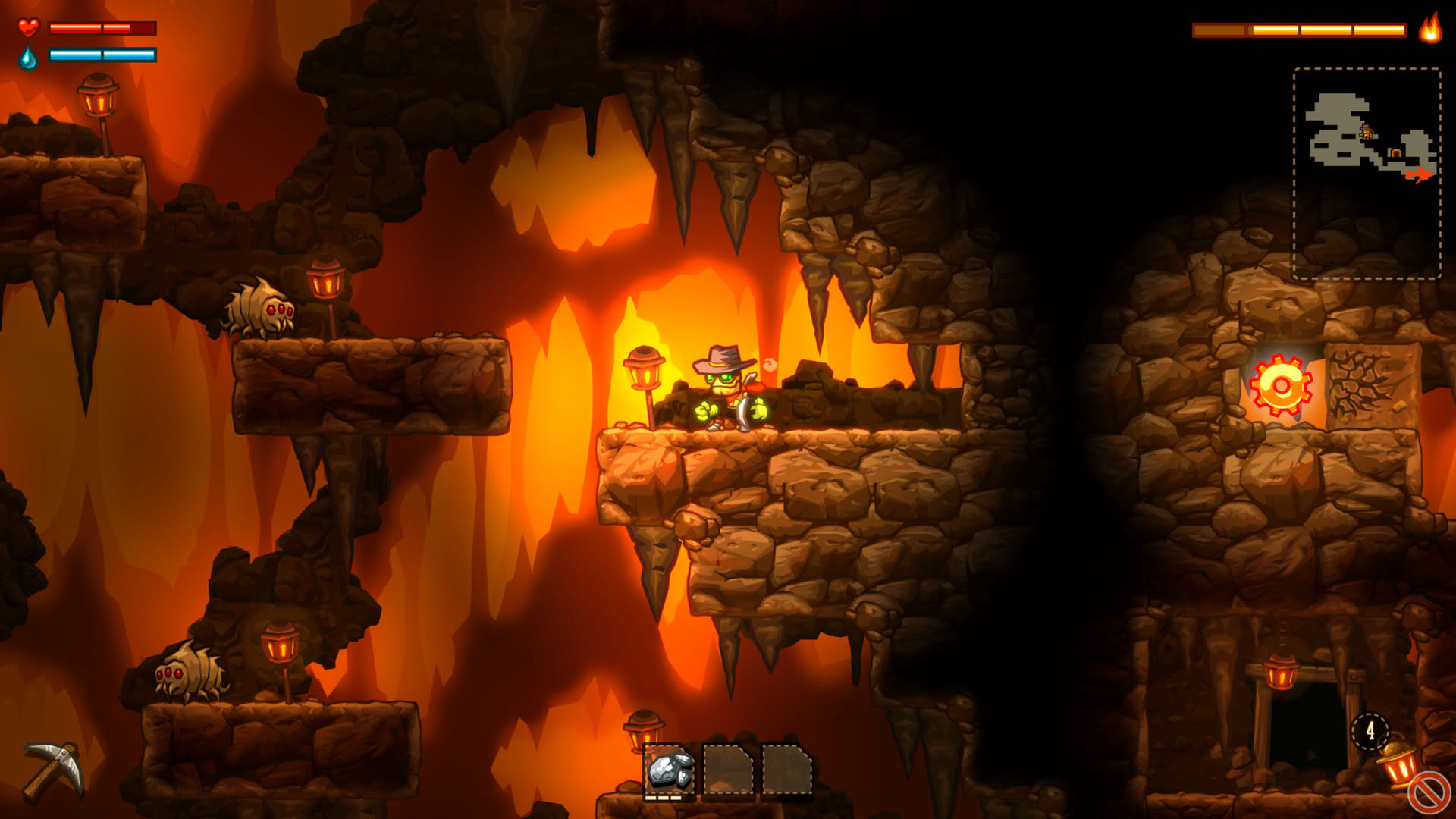 Screenshot for SteamWorld Dig