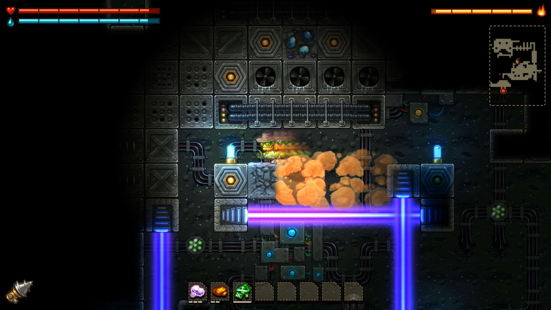 Screenshot for SteamWorld Dig