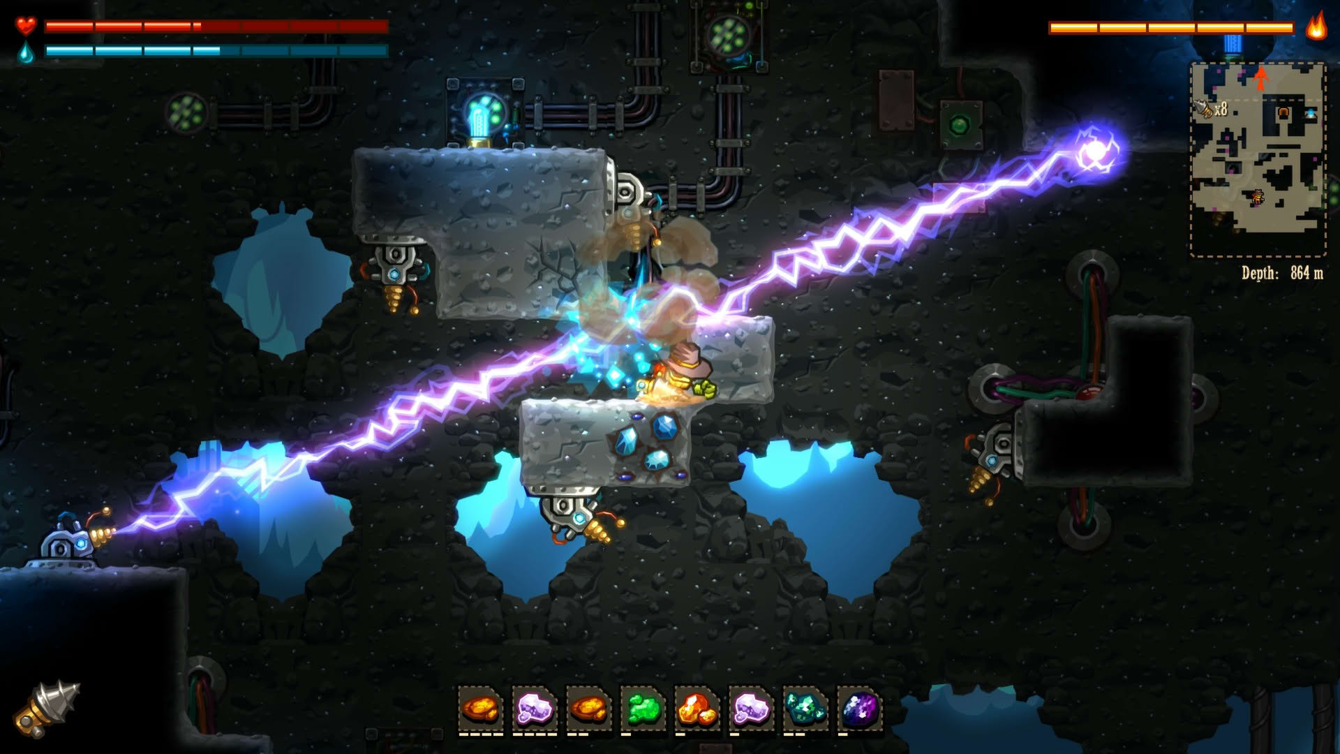 Screenshot for SteamWorld Dig