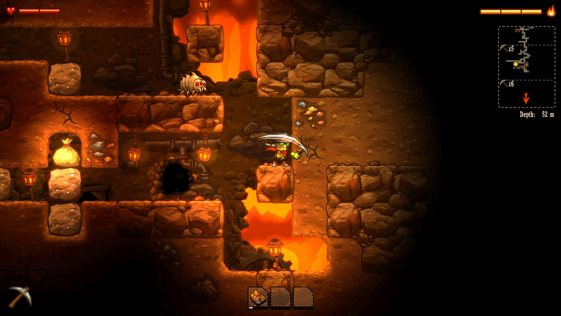 Screenshot for SteamWorld Dig