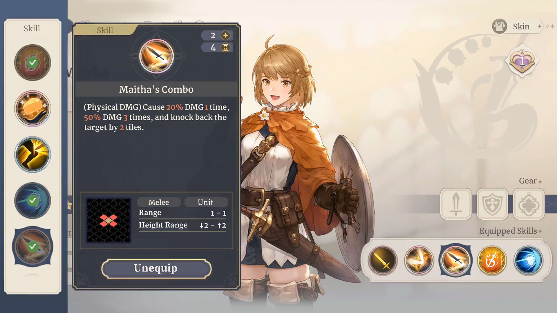 Screenshot for Sword of Convallaria: For This World of Peace