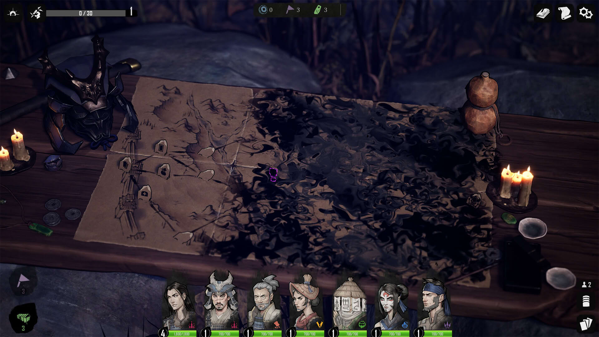 Screenshot for Shadowveil: Legend of The Five Rings