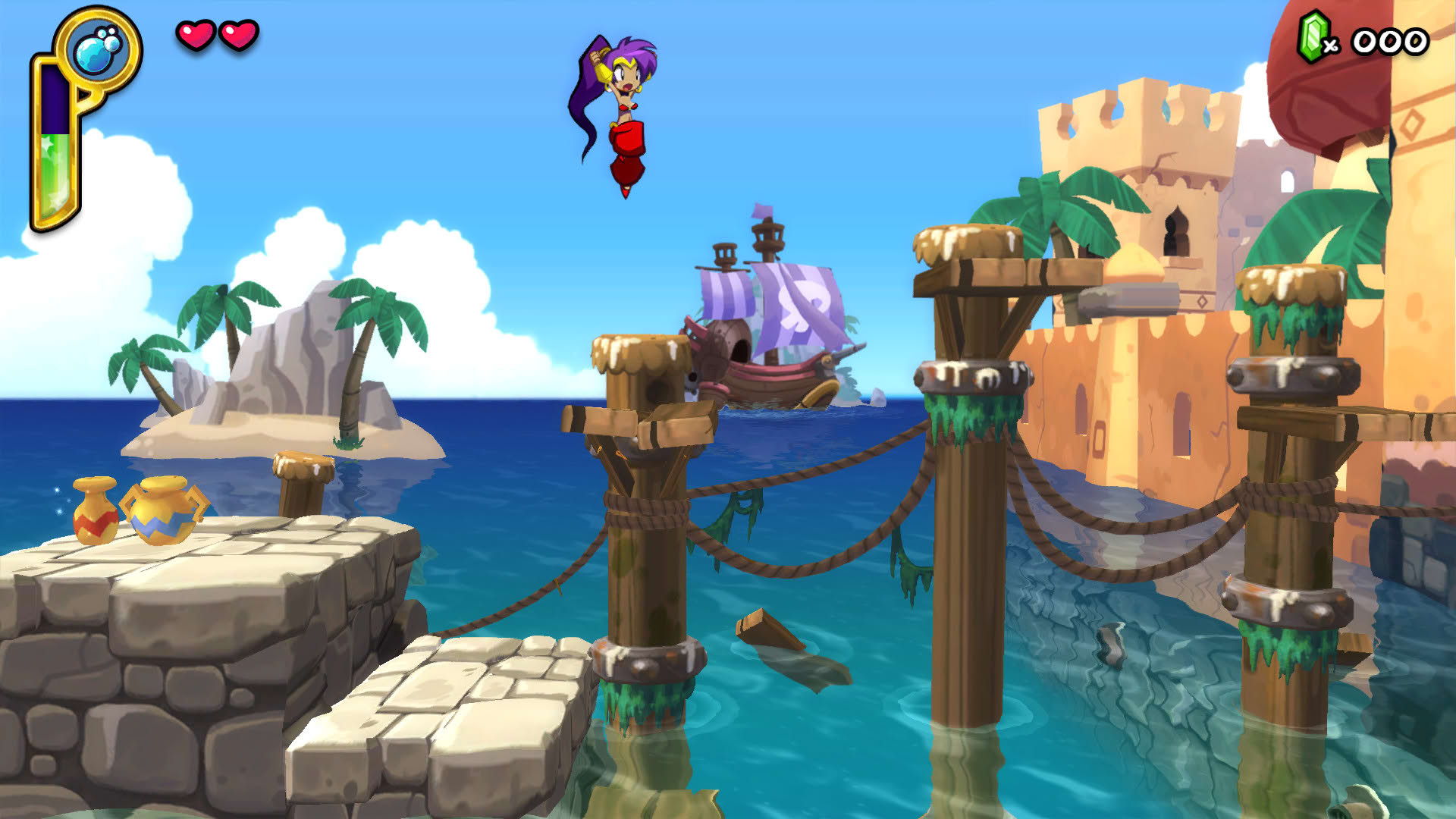 Screenshot for Shantae: Half-Genie Hero