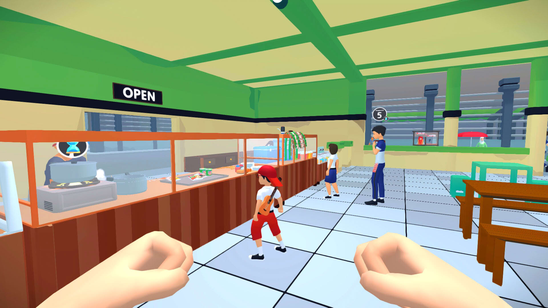 Screenshot for School Cafeteria Simulator