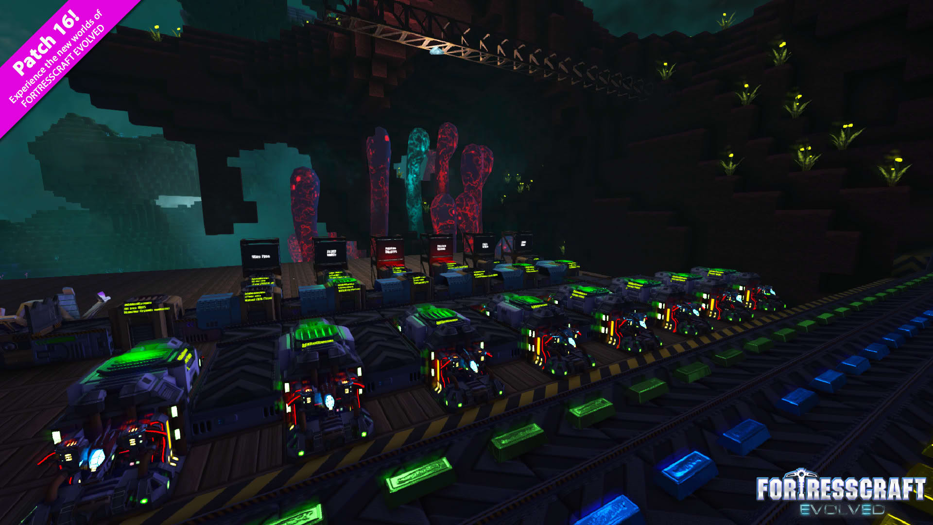 Screenshot for FortressCraft Evolved!