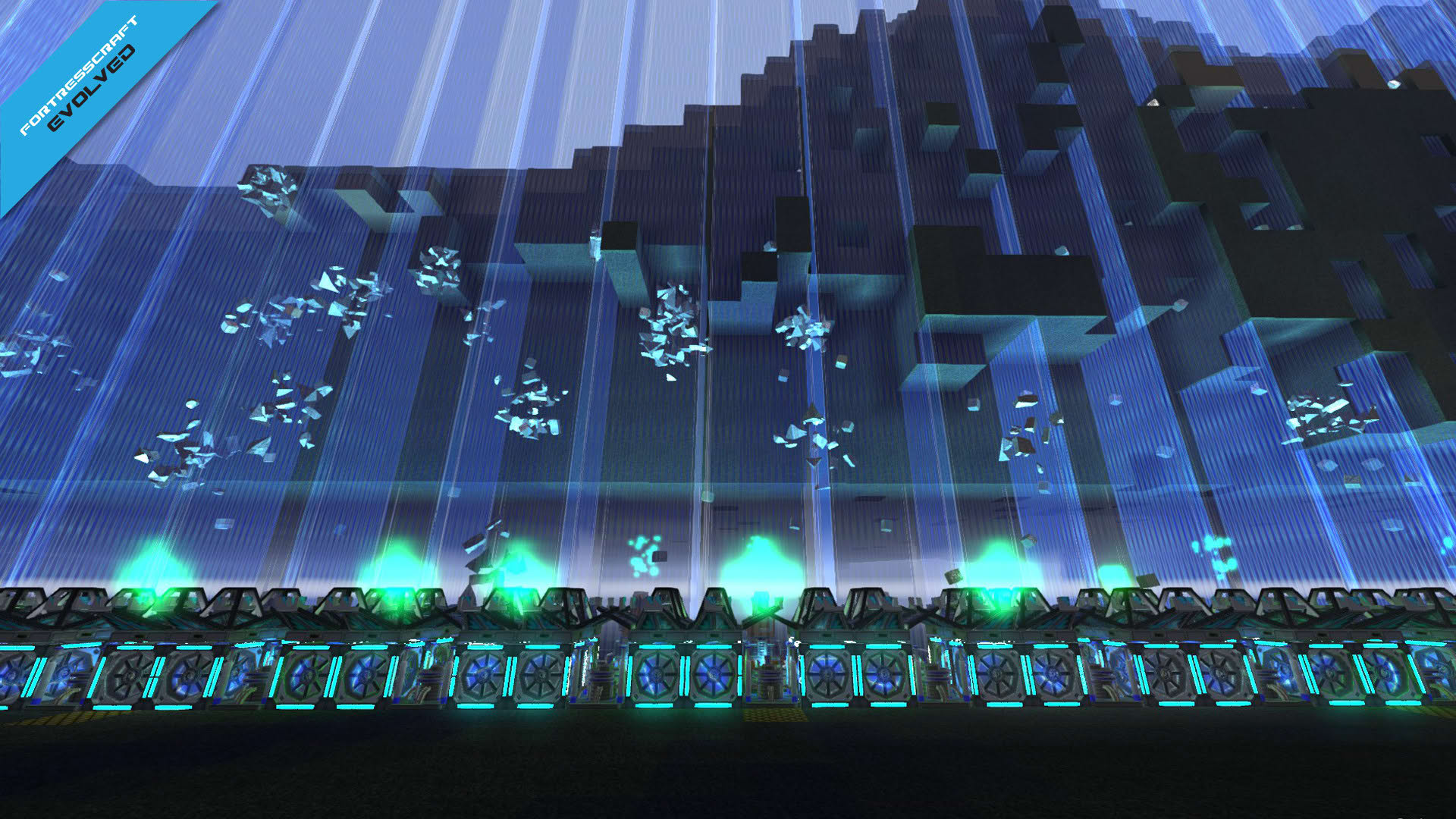 Screenshot for FortressCraft Evolved!