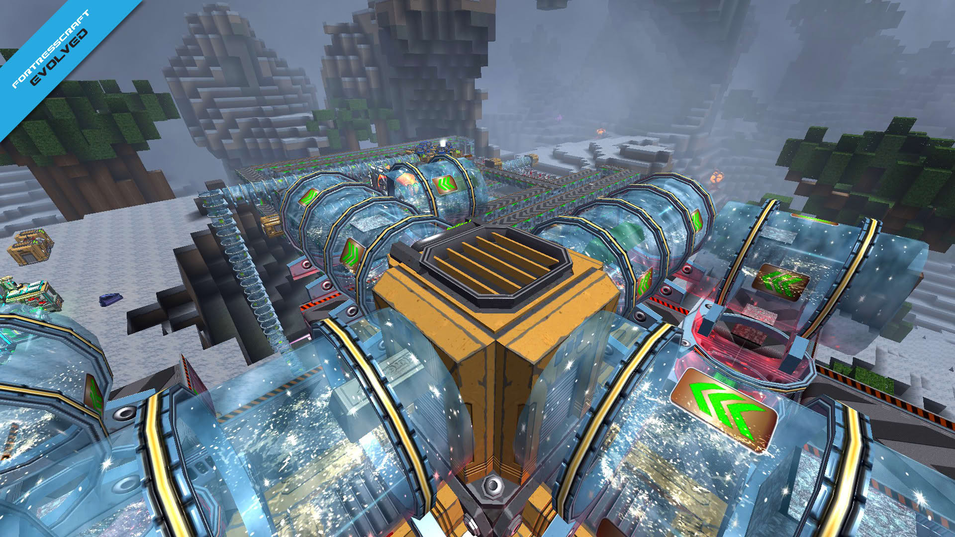 Screenshot for FortressCraft Evolved!