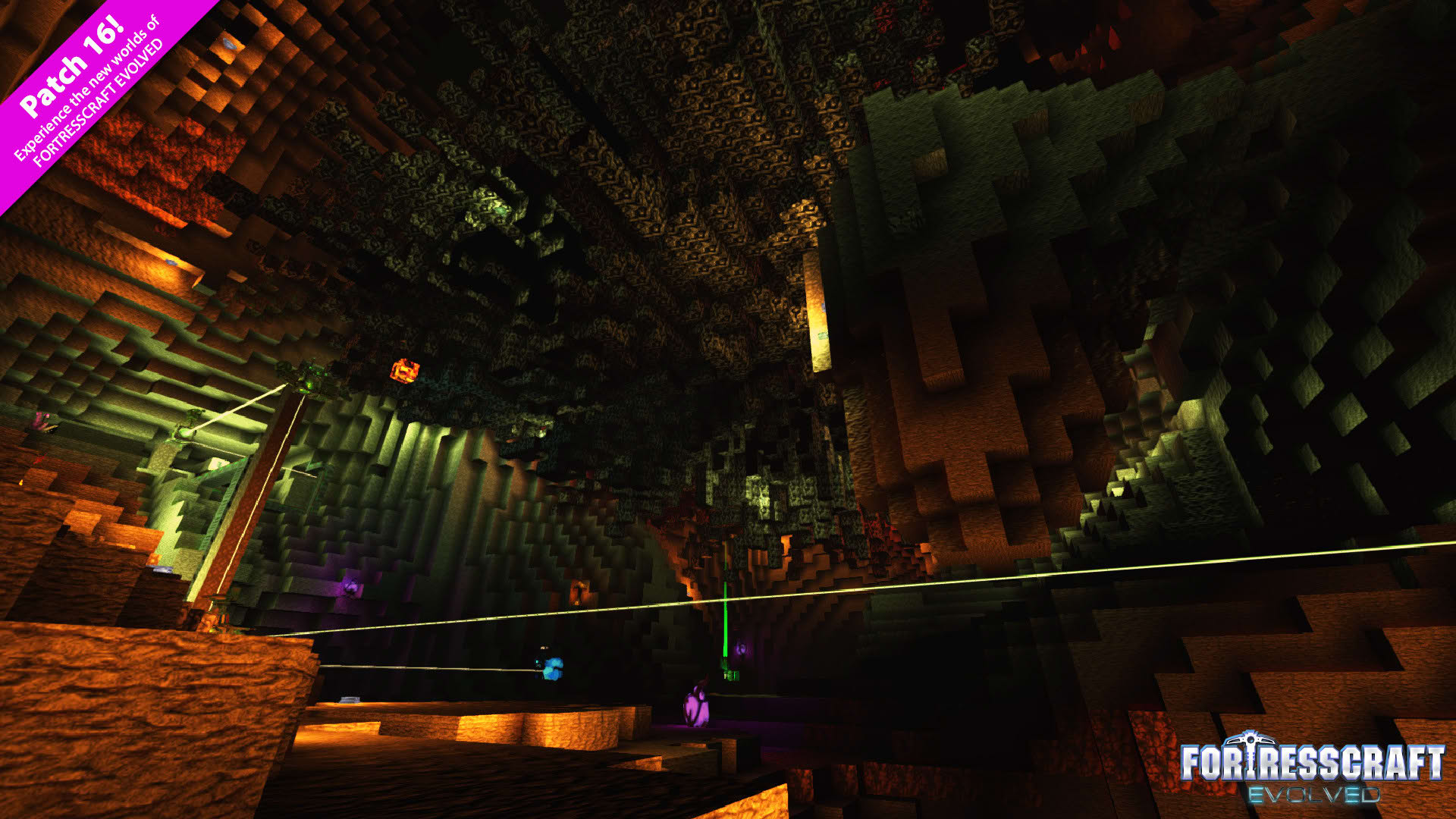 Screenshot for FortressCraft Evolved!