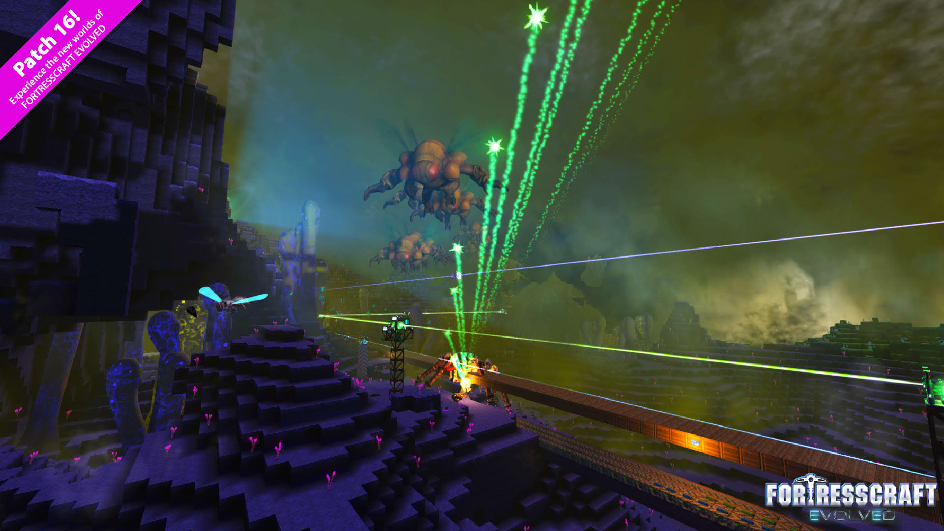 Screenshot for FortressCraft Evolved!