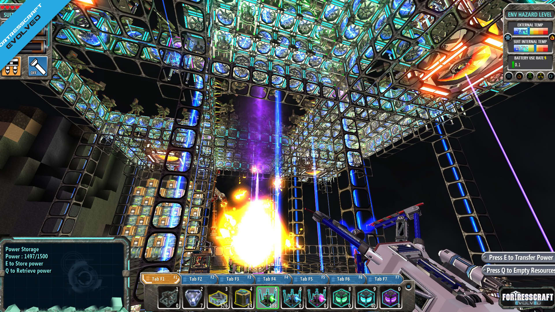 Screenshot for FortressCraft Evolved!