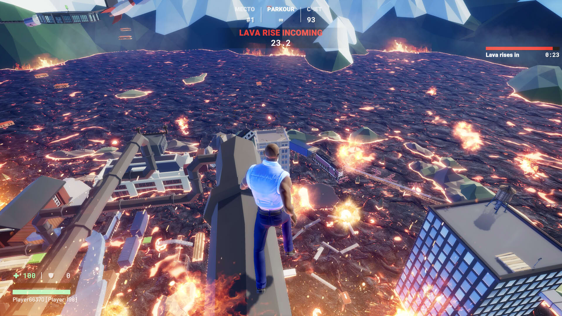 Screenshot for Up or Lava!