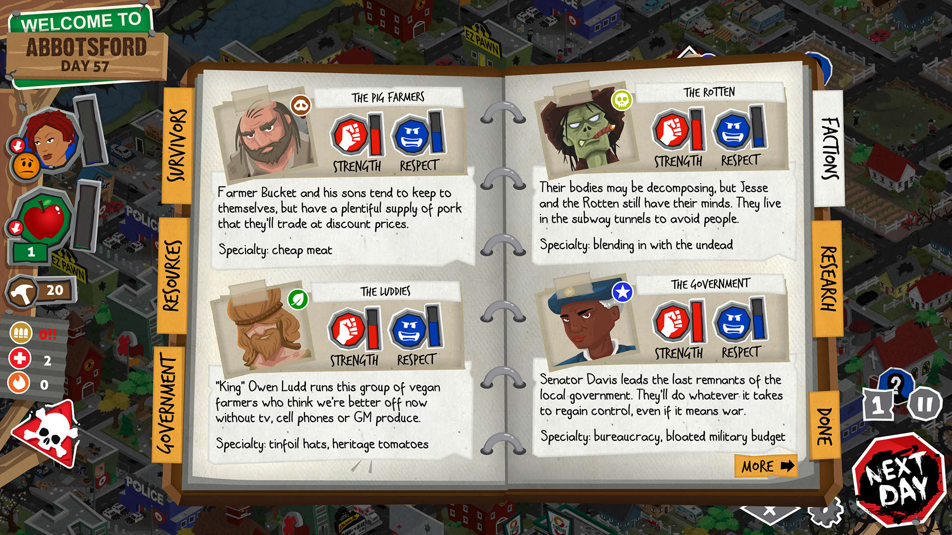 Screenshot for Rebuild 3: Gangs of Deadsville