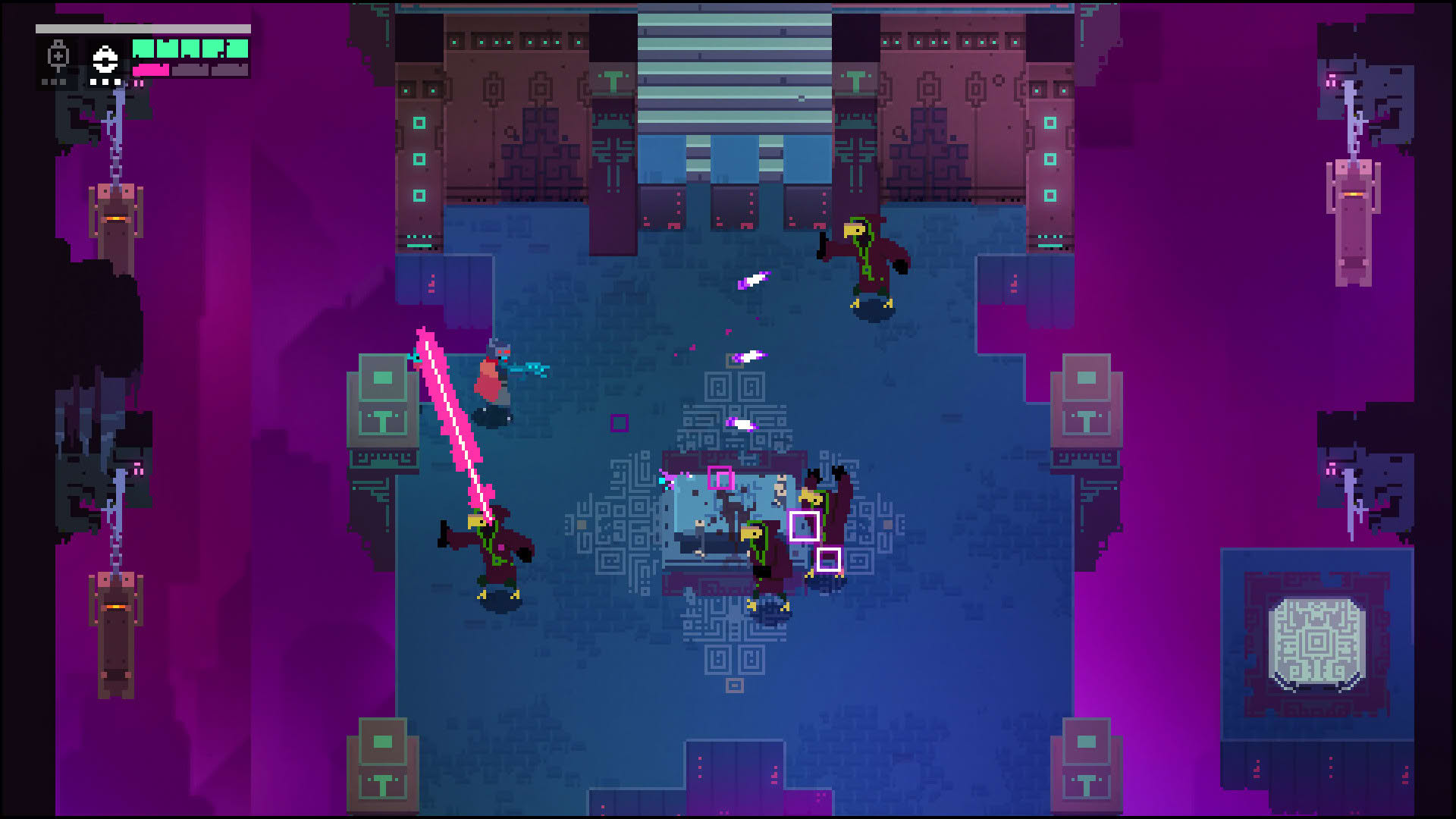 Screenshot for Hyper Light Drifter