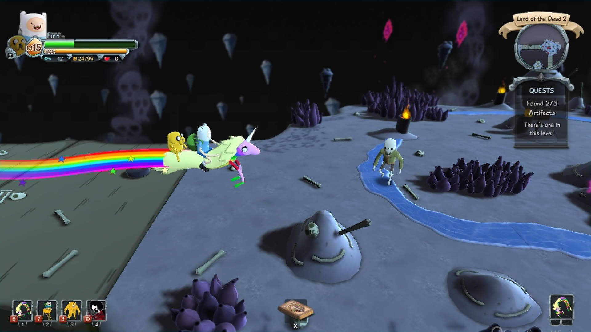 Screenshot for Adventure Time: Finn and Jake's Epic Quest
