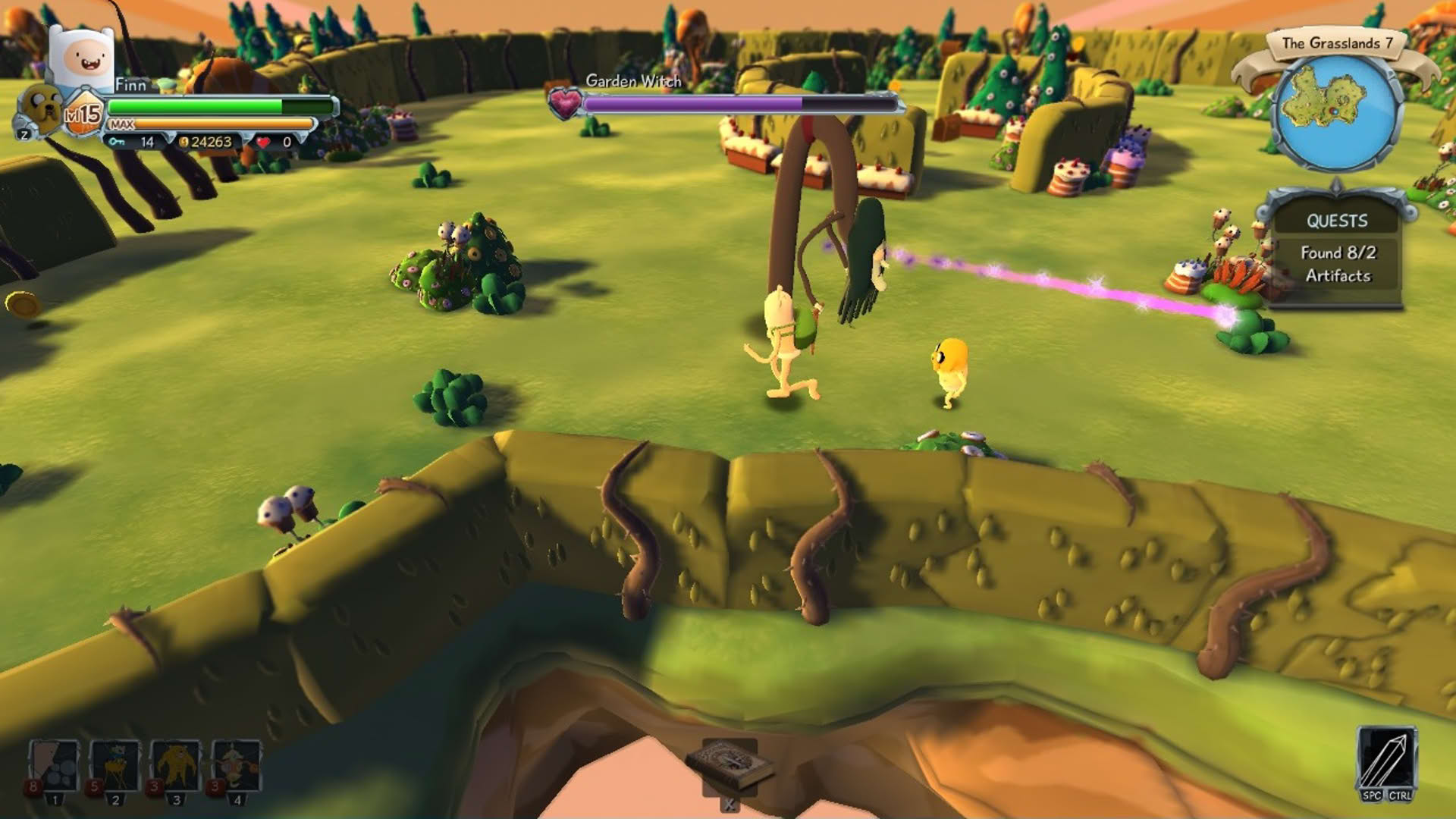 Screenshot for Adventure Time: Finn and Jake's Epic Quest
