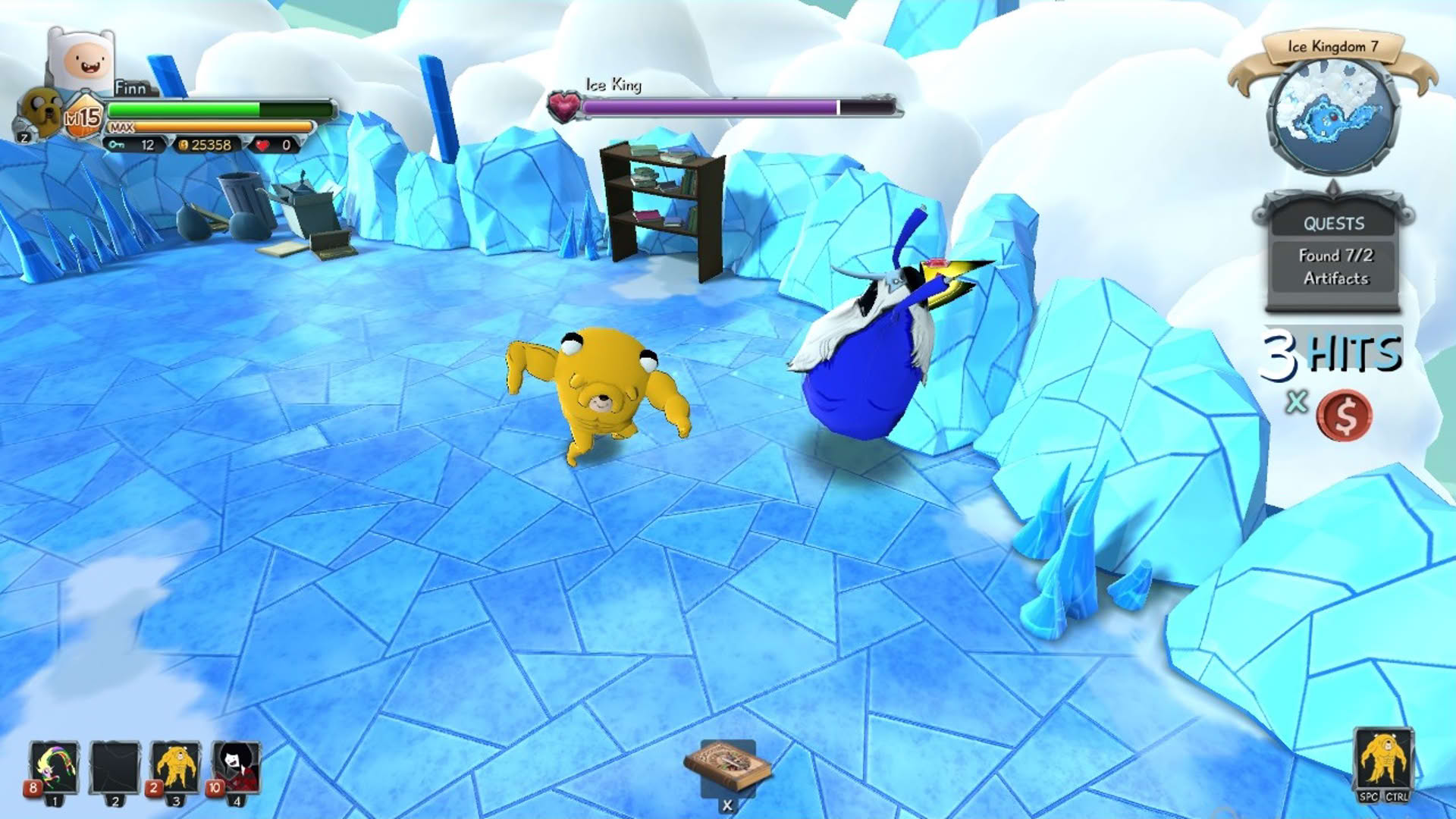 Screenshot for Adventure Time: Finn and Jake's Epic Quest