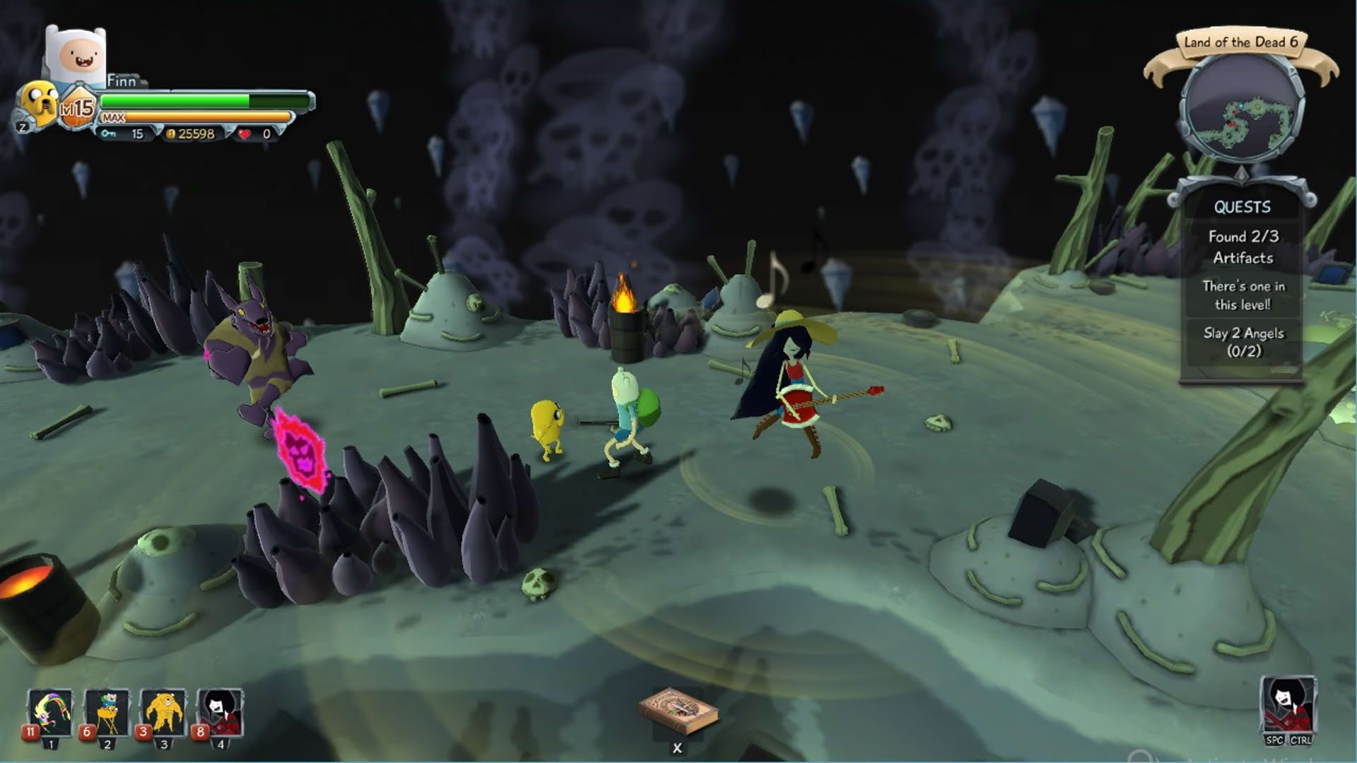 Screenshot for Adventure Time: Finn and Jake's Epic Quest
