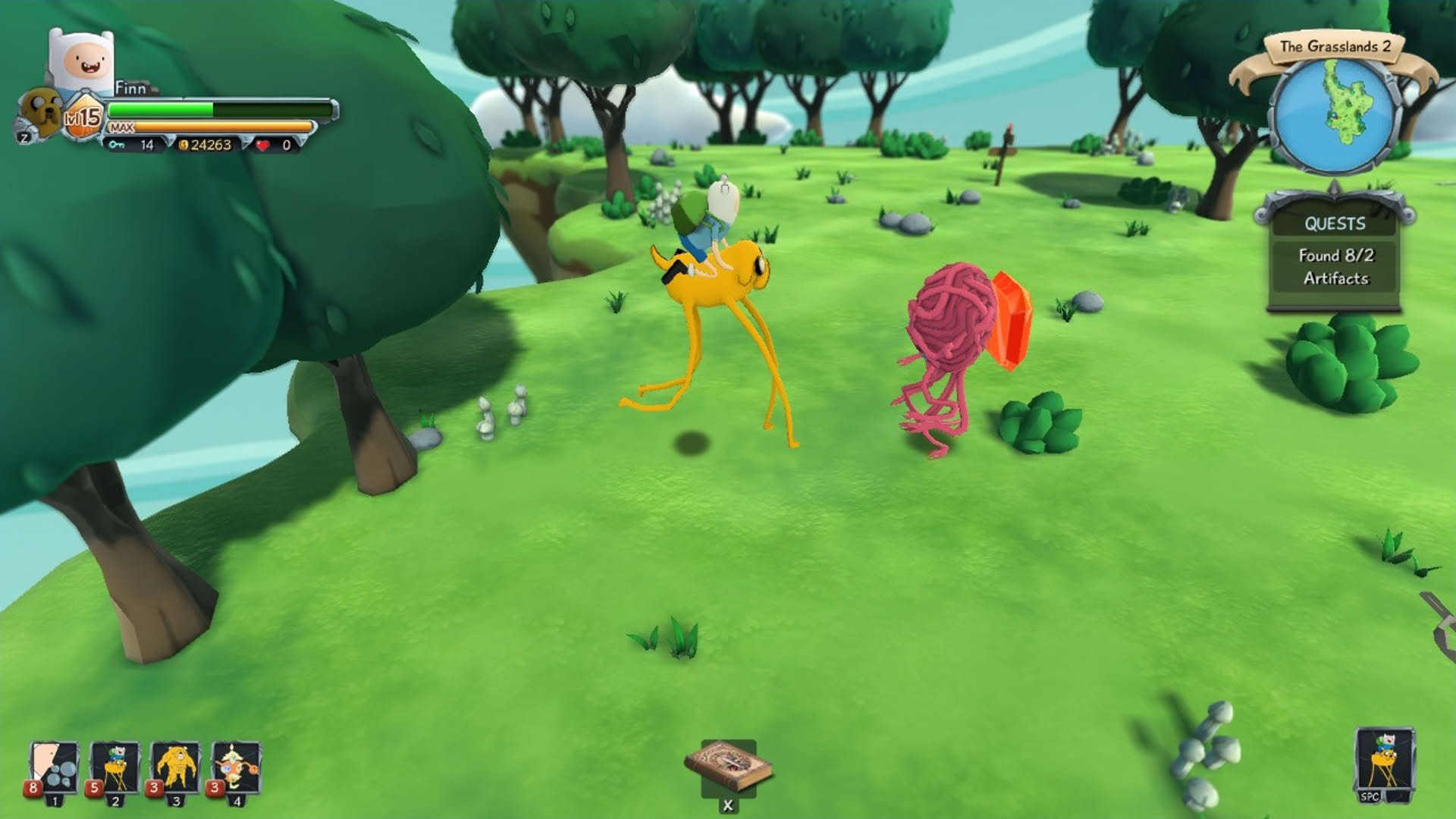 Screenshot for Adventure Time: Finn and Jake's Epic Quest
