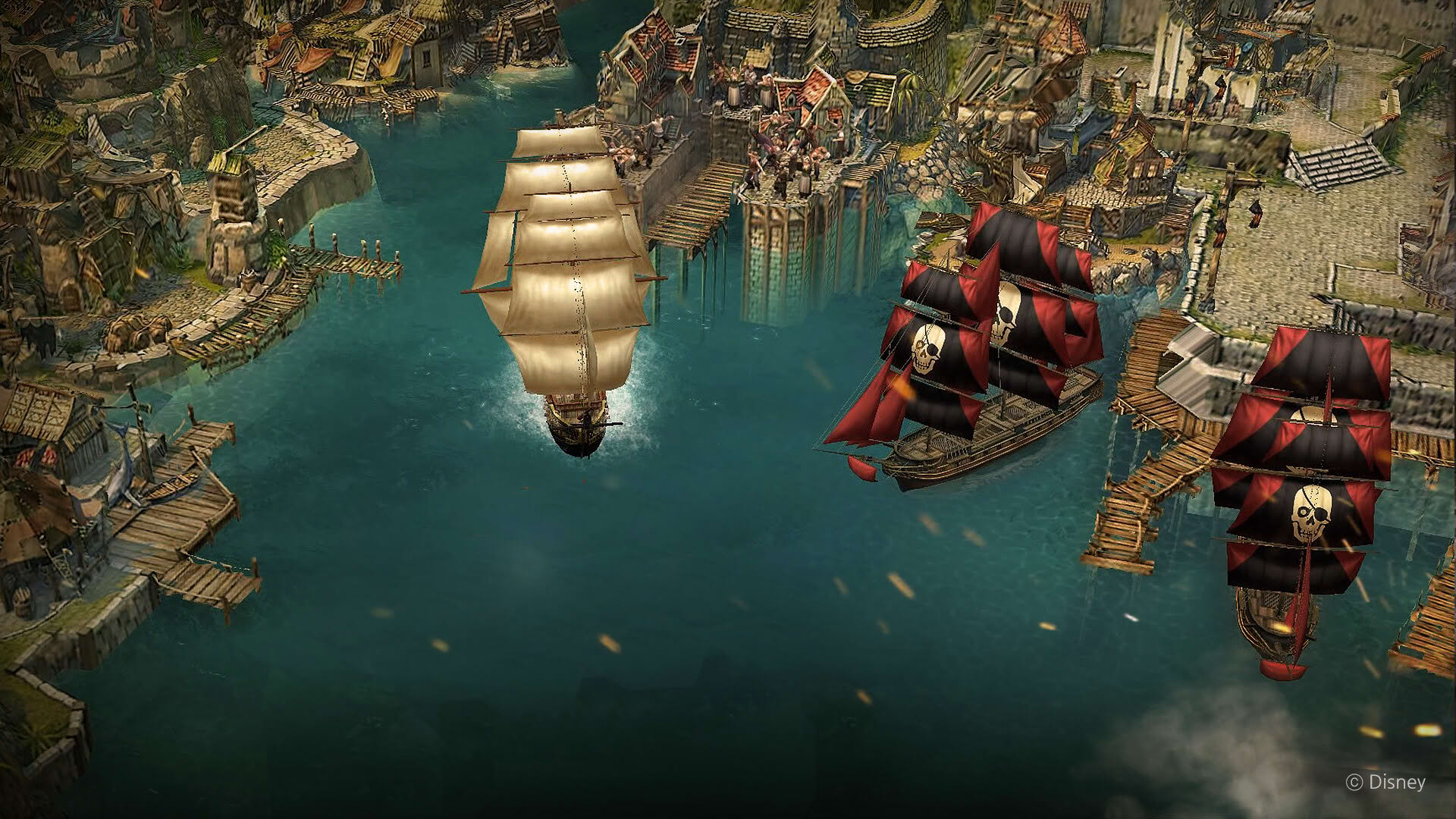 Screenshot for Pirates of the Caribbean: Tides of War