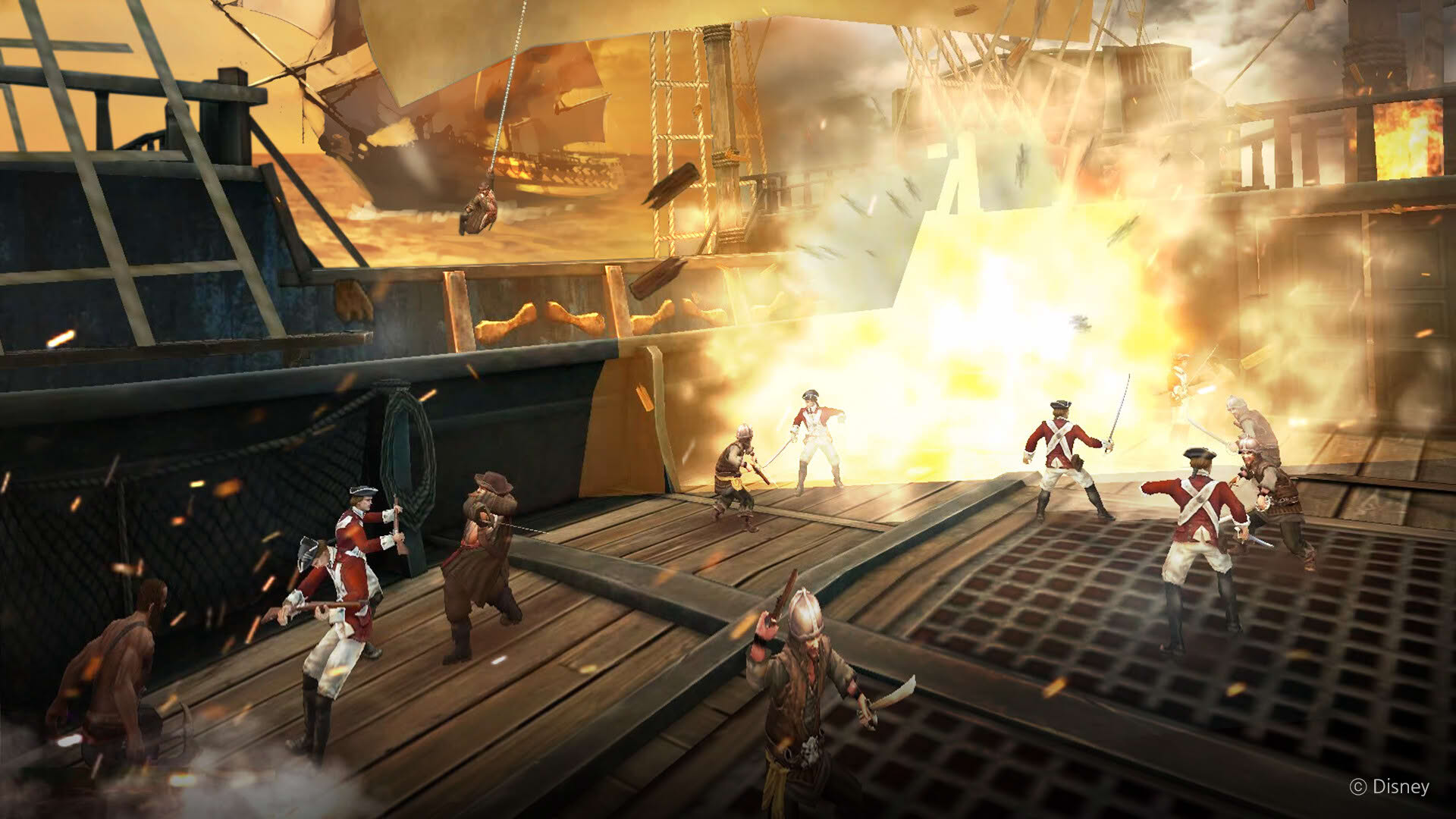 Screenshot for Pirates of the Caribbean: Tides of War