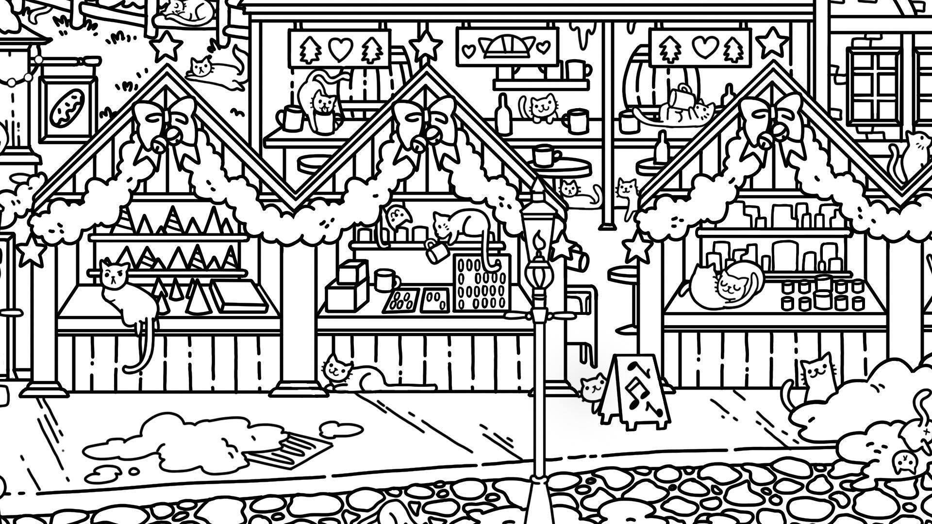 Screenshot for Travellin Cats in Jingle Jam