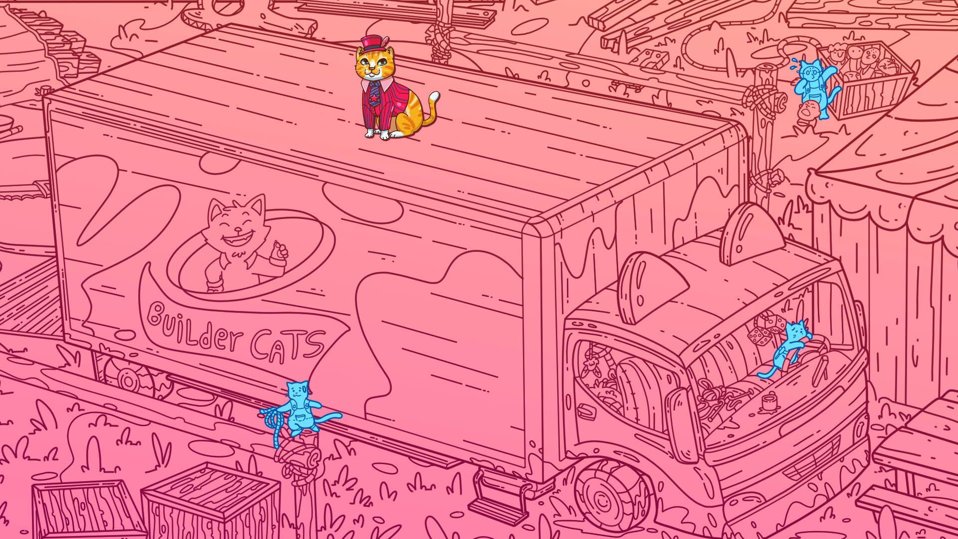 Screenshot for A Park Full of Cats