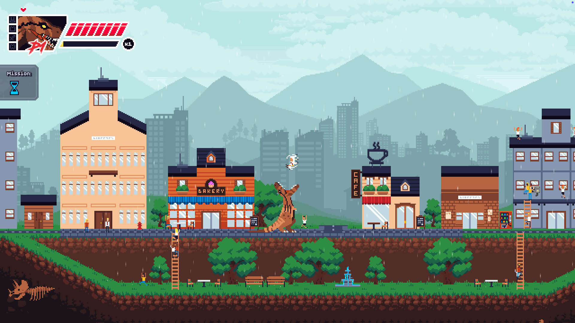 Screenshot for Dino Mayhem
