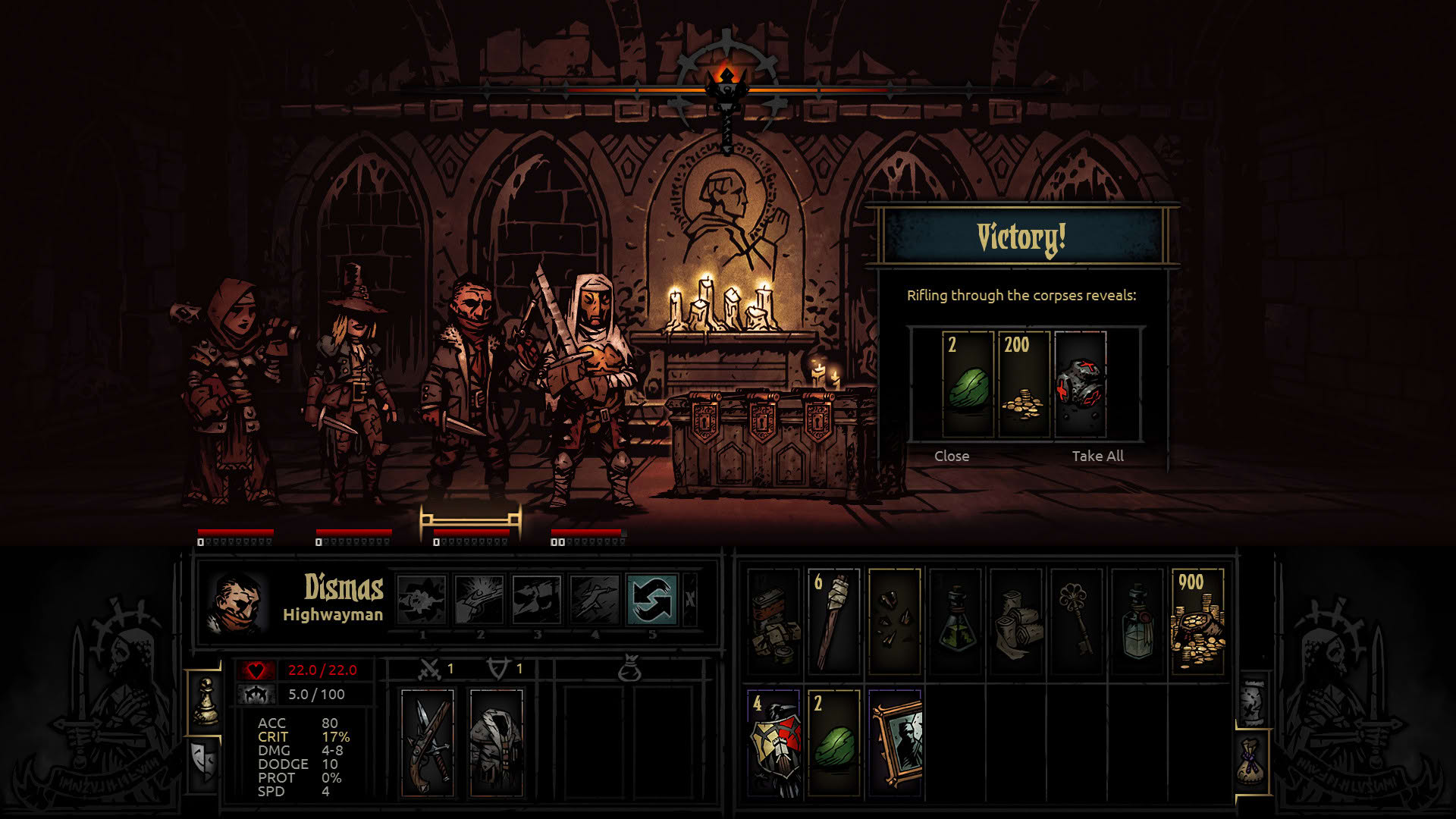 Screenshot for Darkest Dungeon