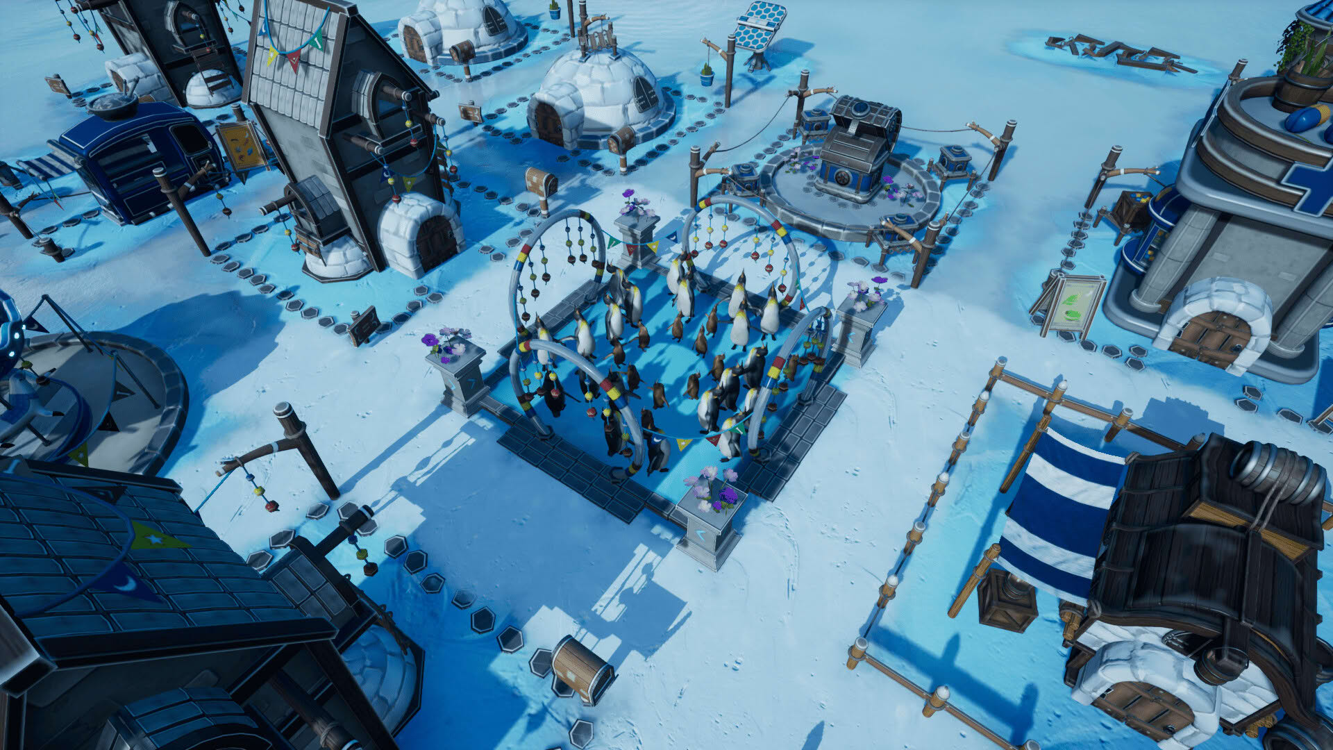 Screenshot for United Penguin Kingdom: Huddle up