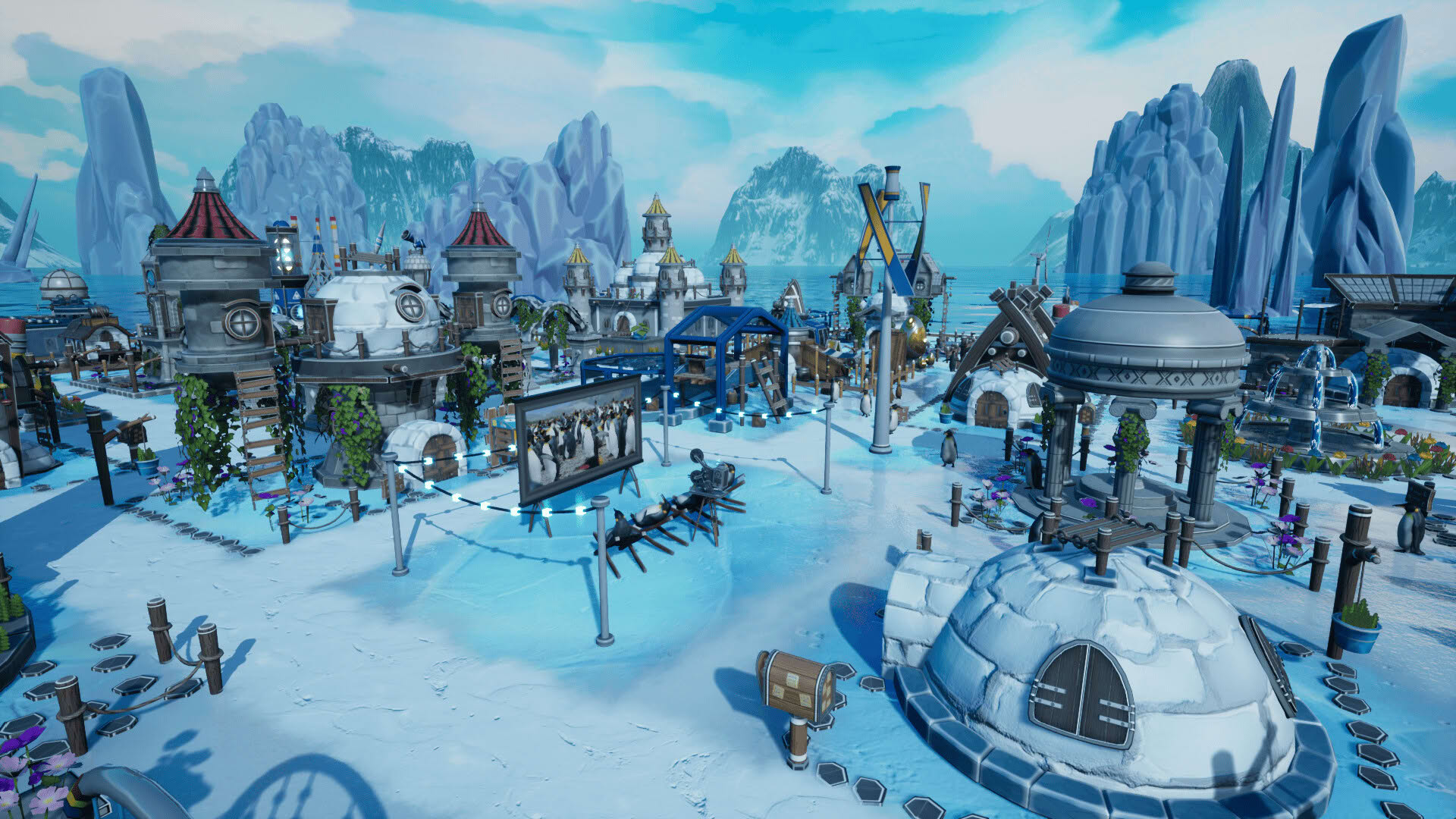 Screenshot for United Penguin Kingdom: Huddle up