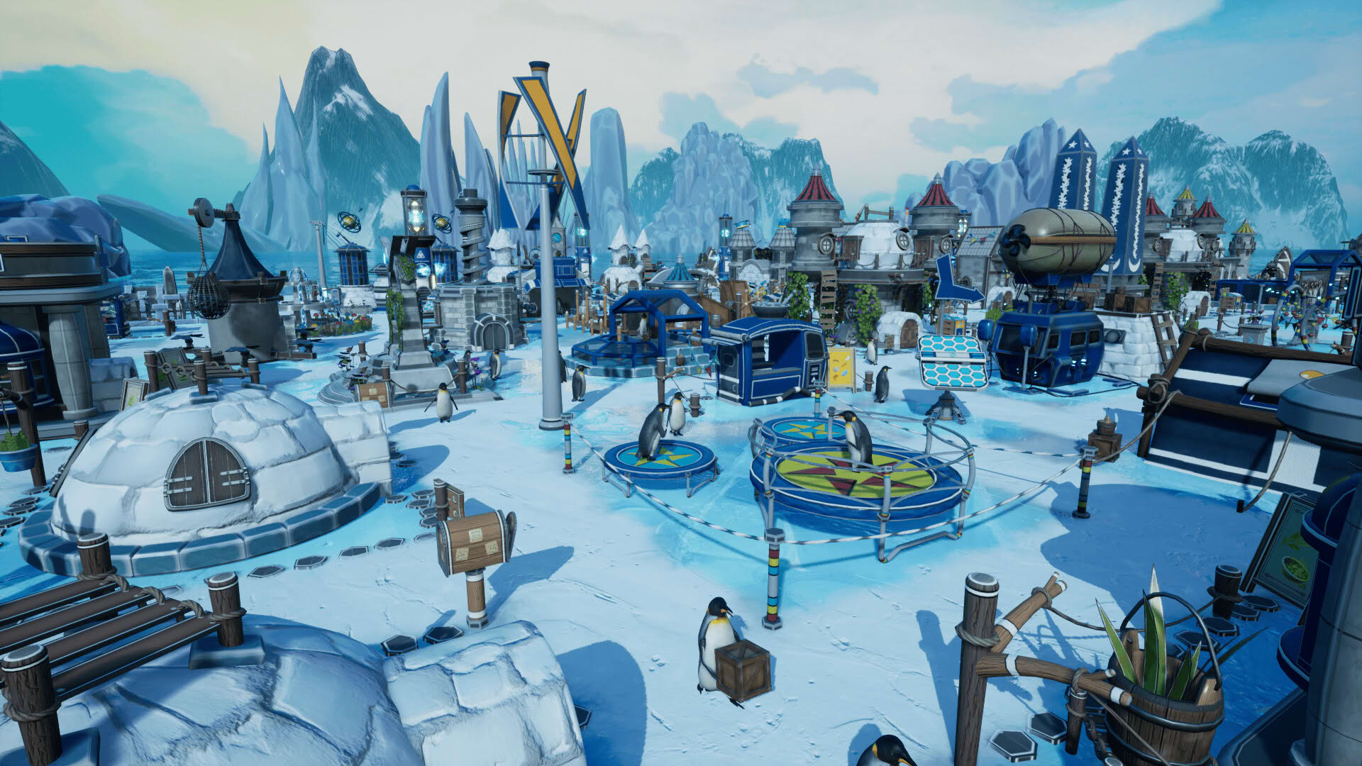 Screenshot for United Penguin Kingdom: Huddle up