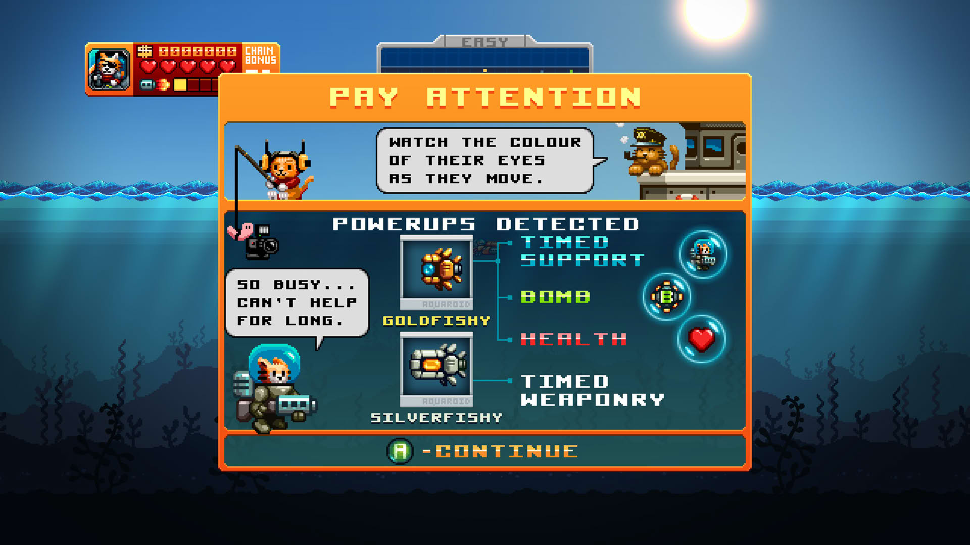 Screenshot for Aqua Kitty: Milk Mine Defender