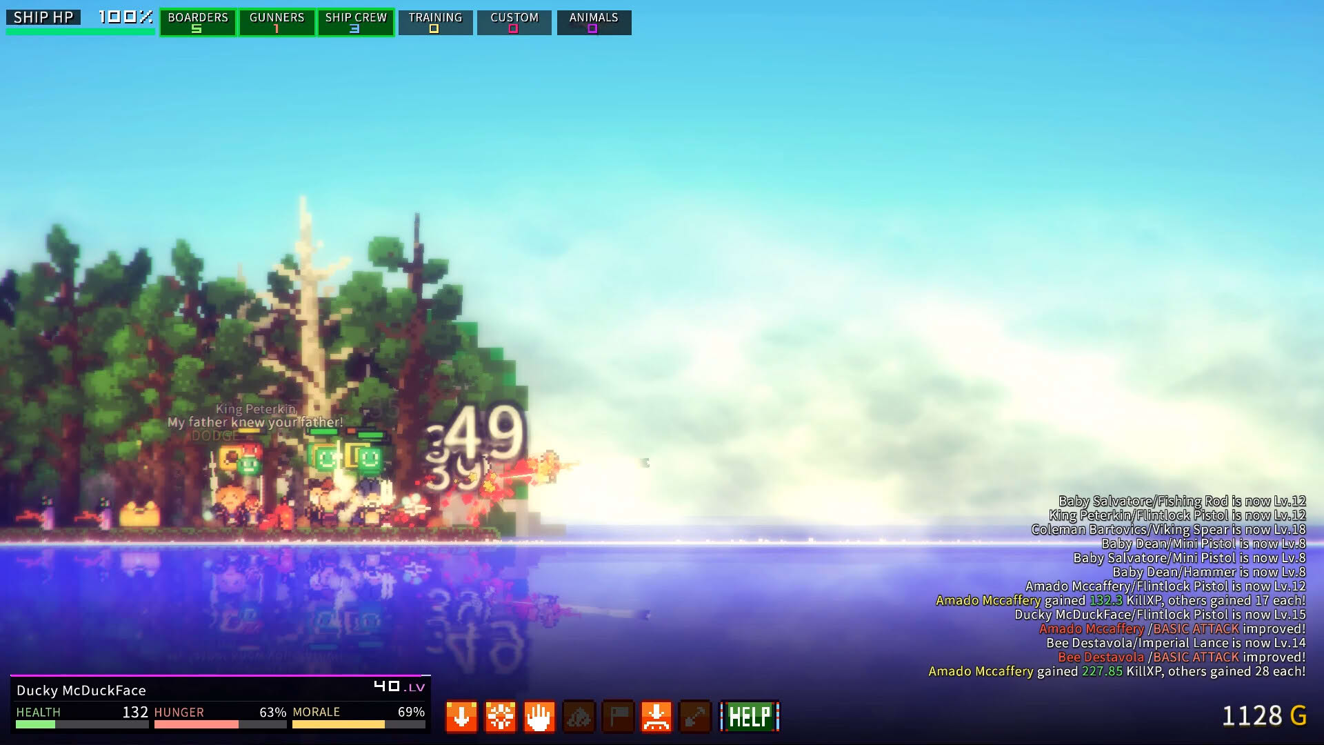 Screenshot for Pixel Piracy