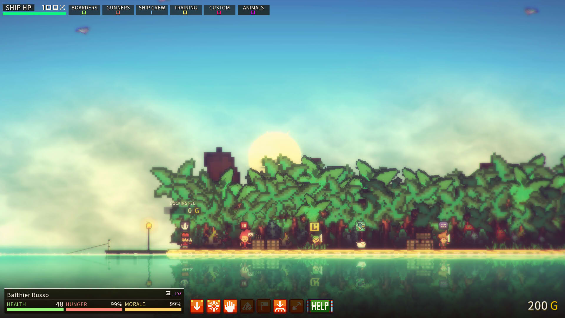 Screenshot for Pixel Piracy