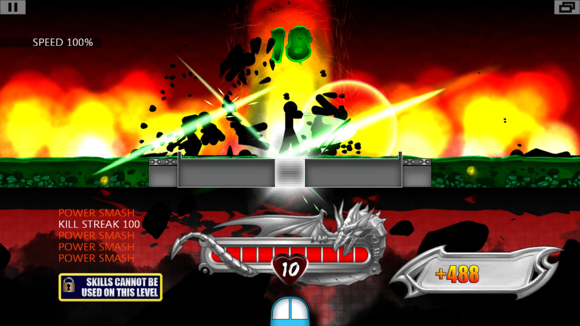 Screenshot for One Finger Death Punch