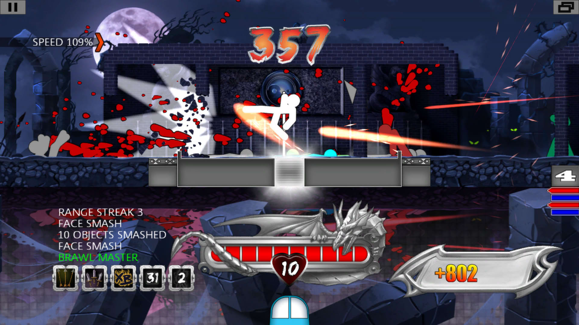 Screenshot for One Finger Death Punch