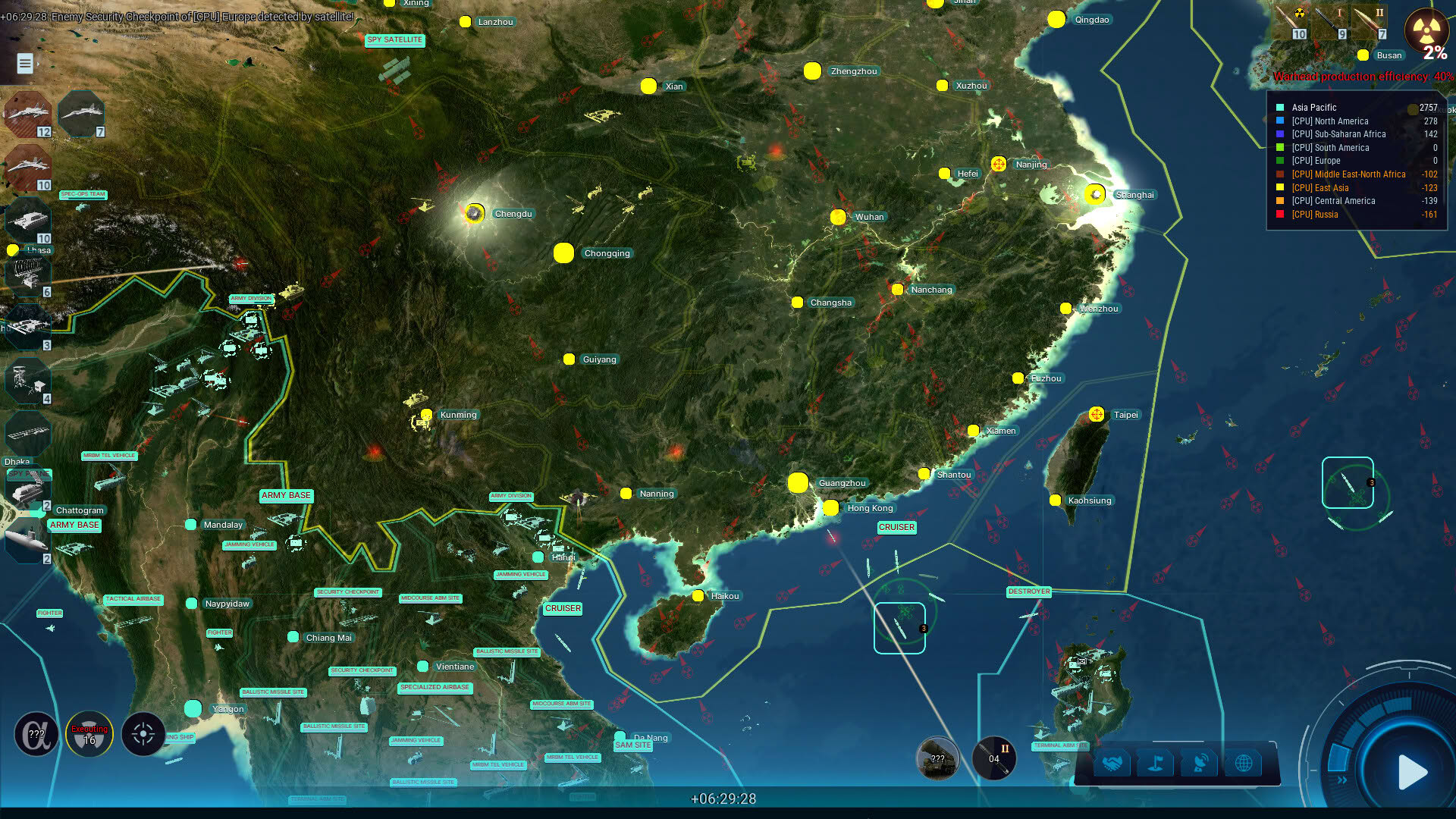 Screenshot for ICBM: Escalation