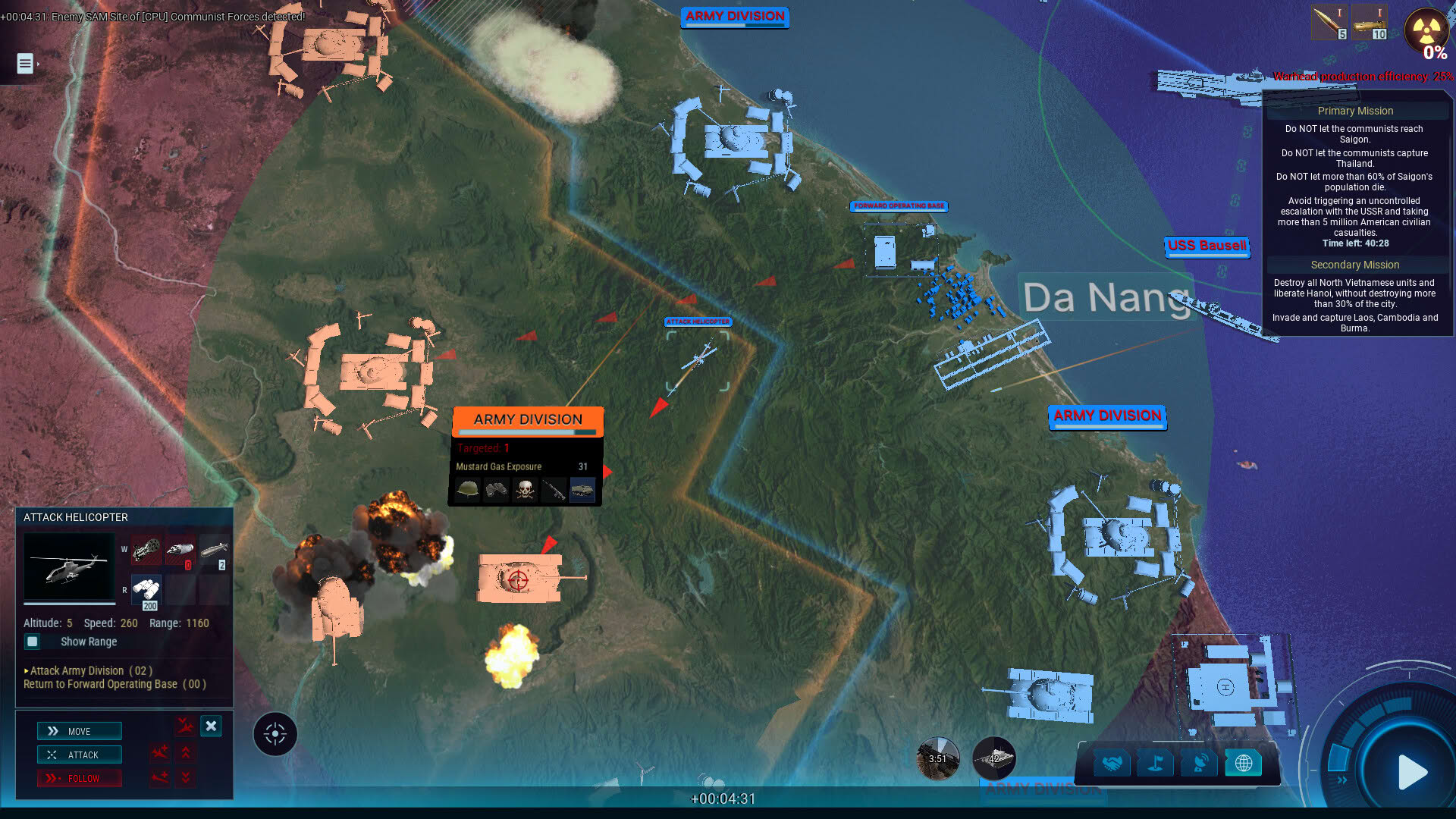 Screenshot for ICBM: Escalation