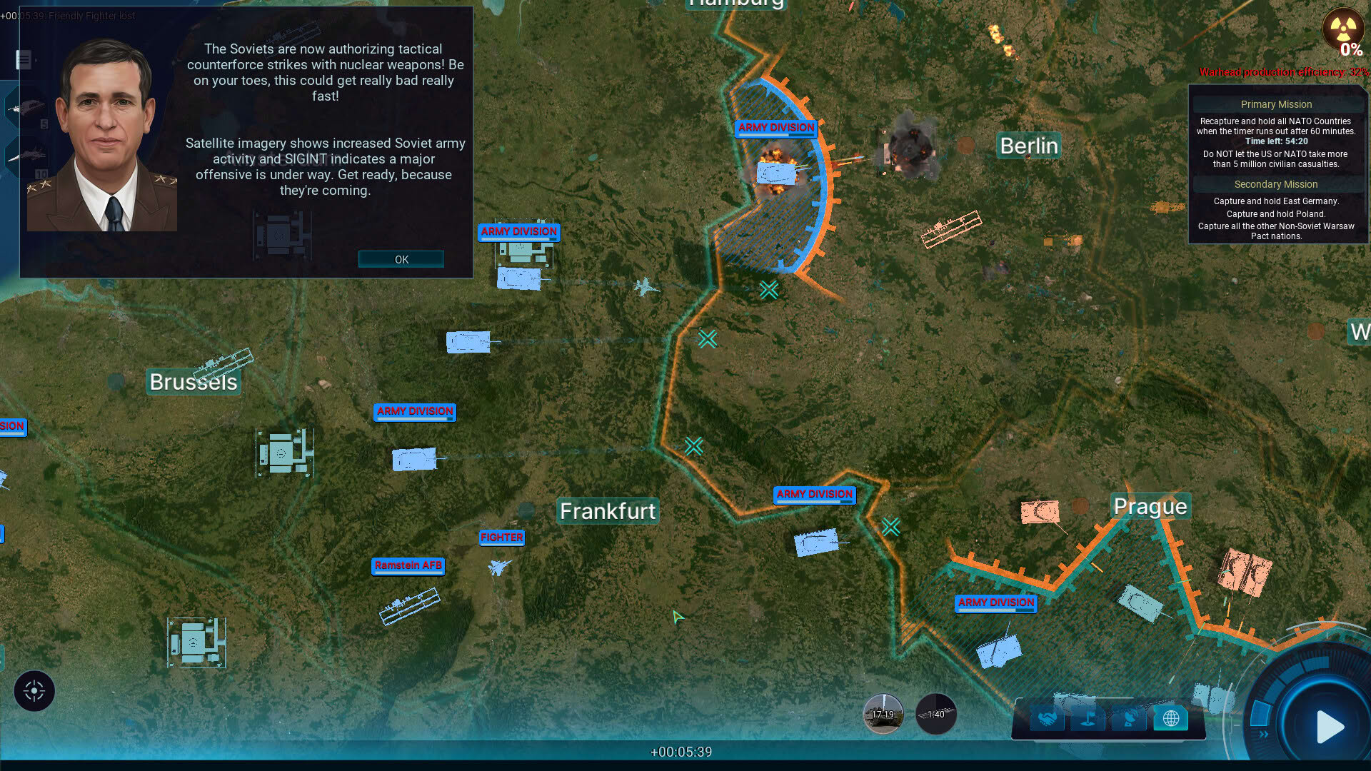 Screenshot for ICBM: Escalation
