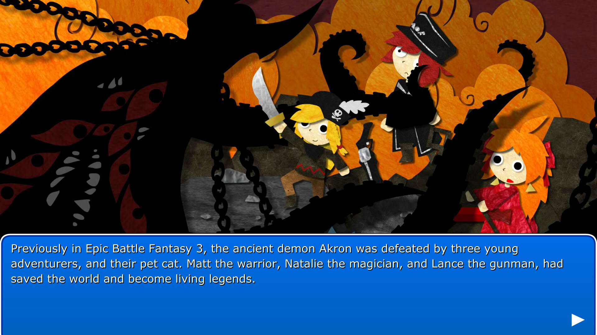 Screenshot for Epic Battle Fantasy 4