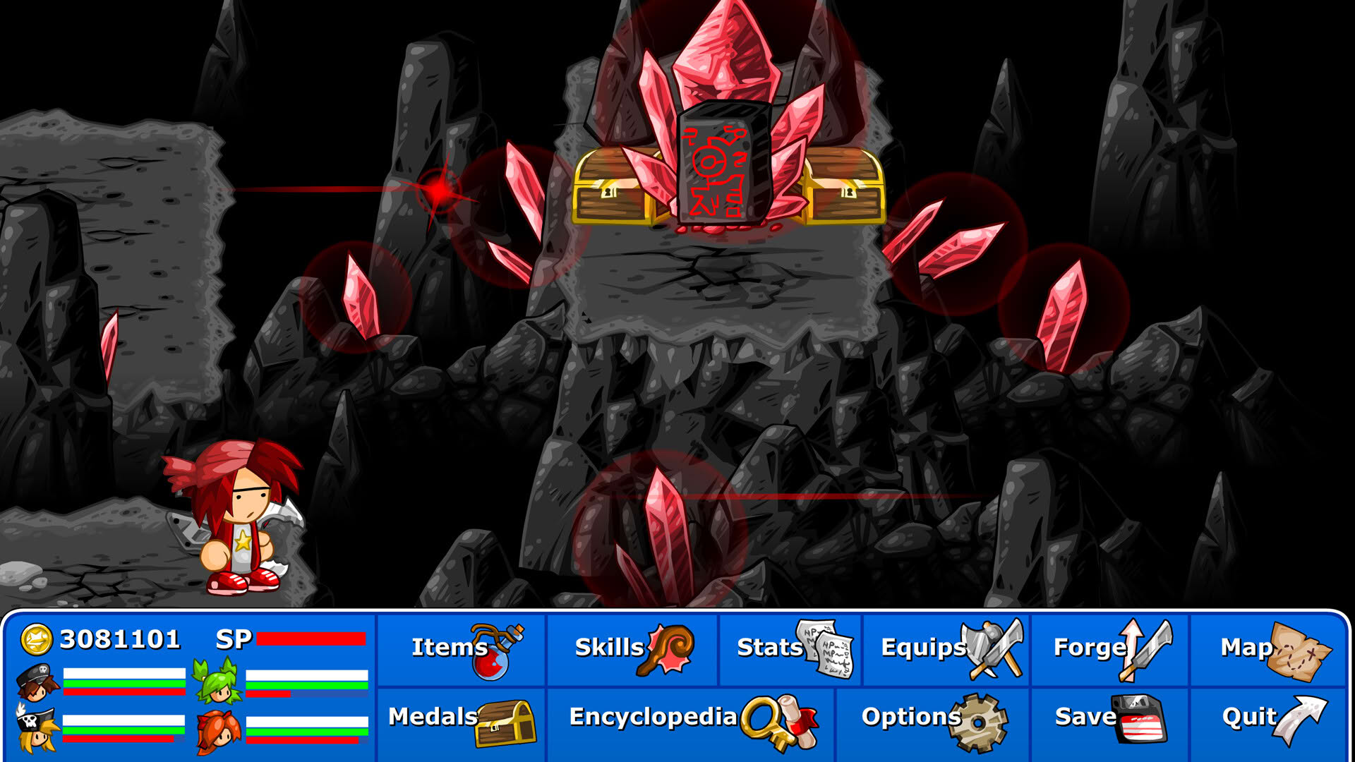 Screenshot for Epic Battle Fantasy 4