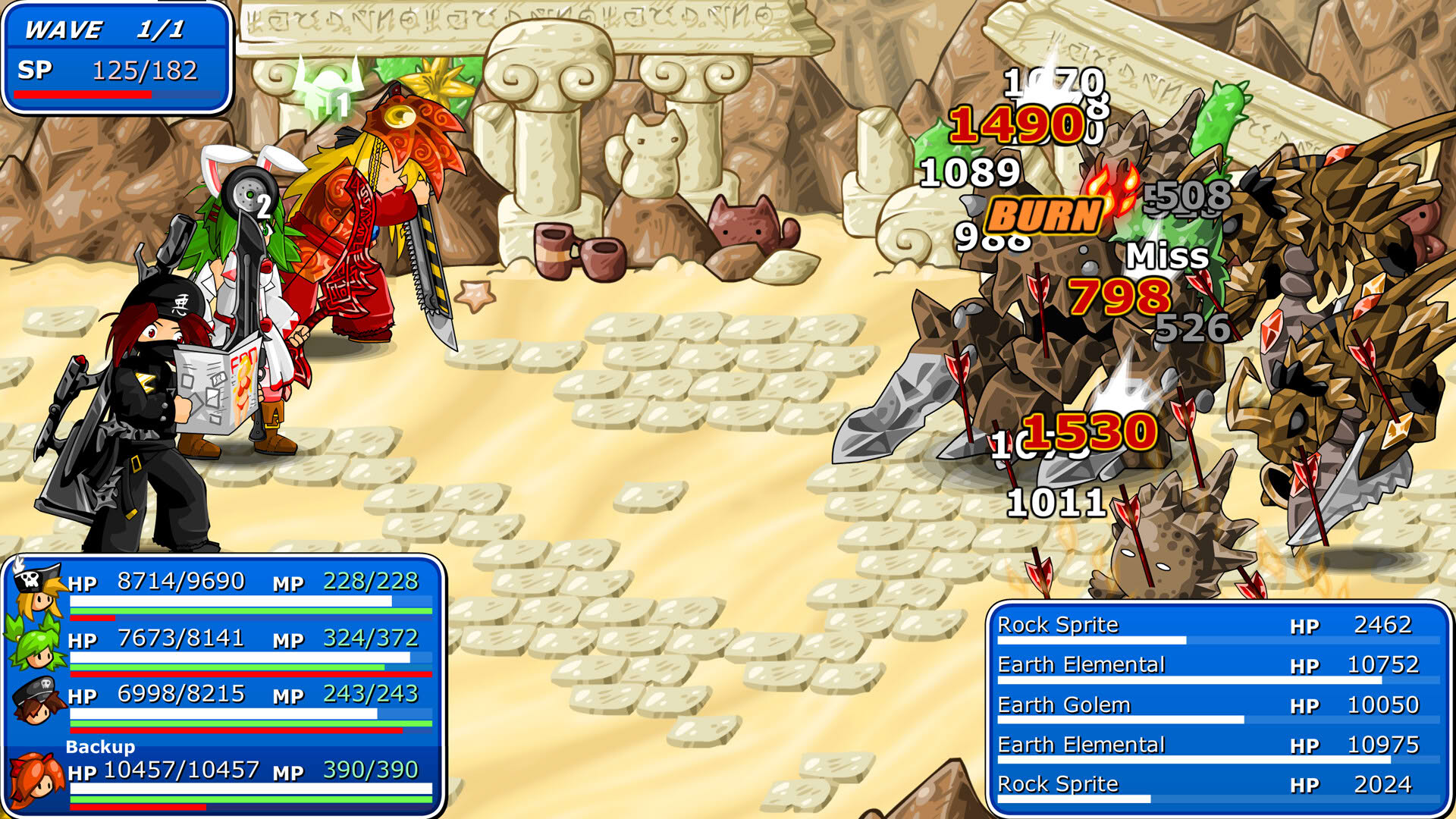 Screenshot for Epic Battle Fantasy 4