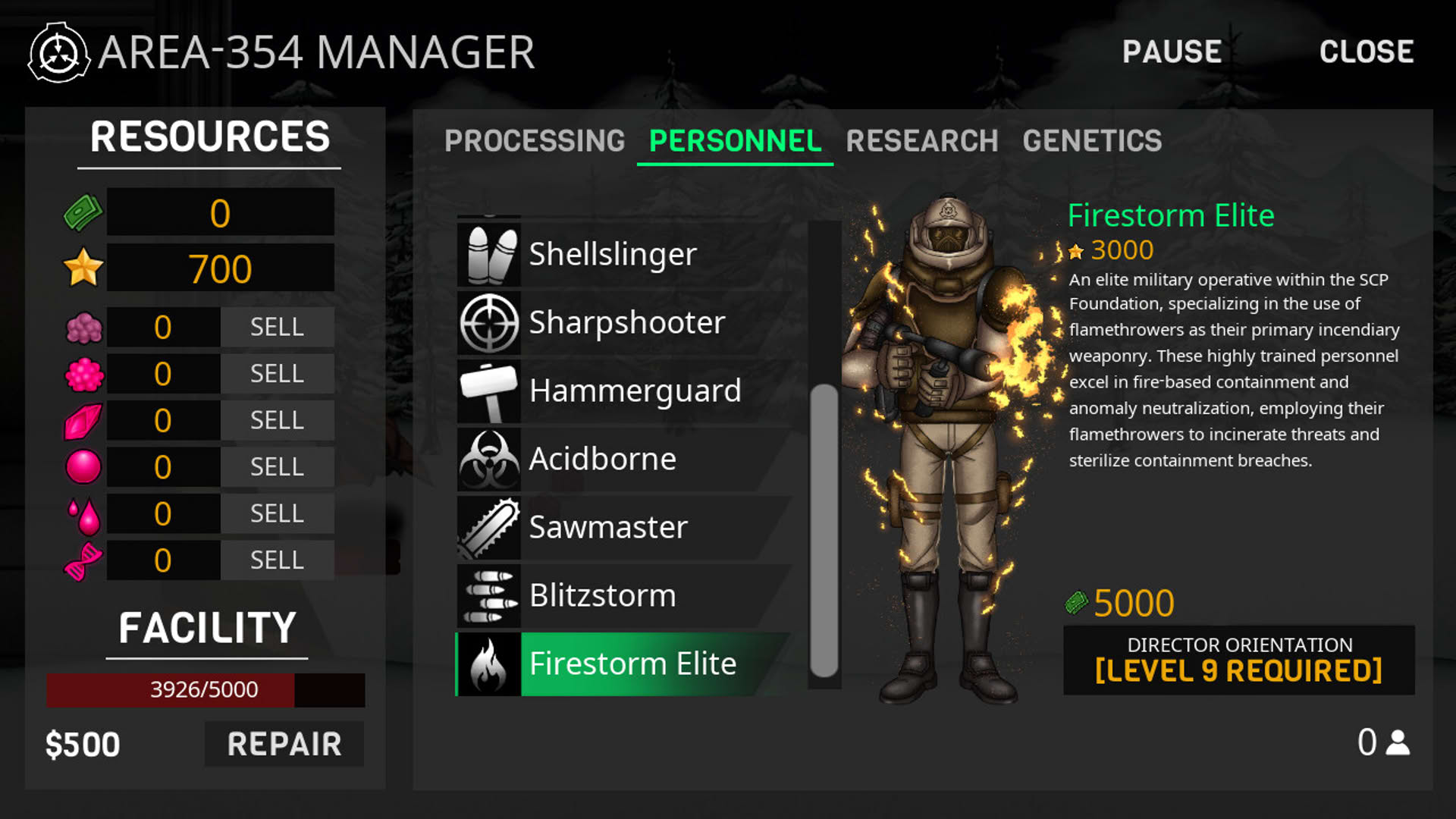 Screenshot for SCP: Bloodwater