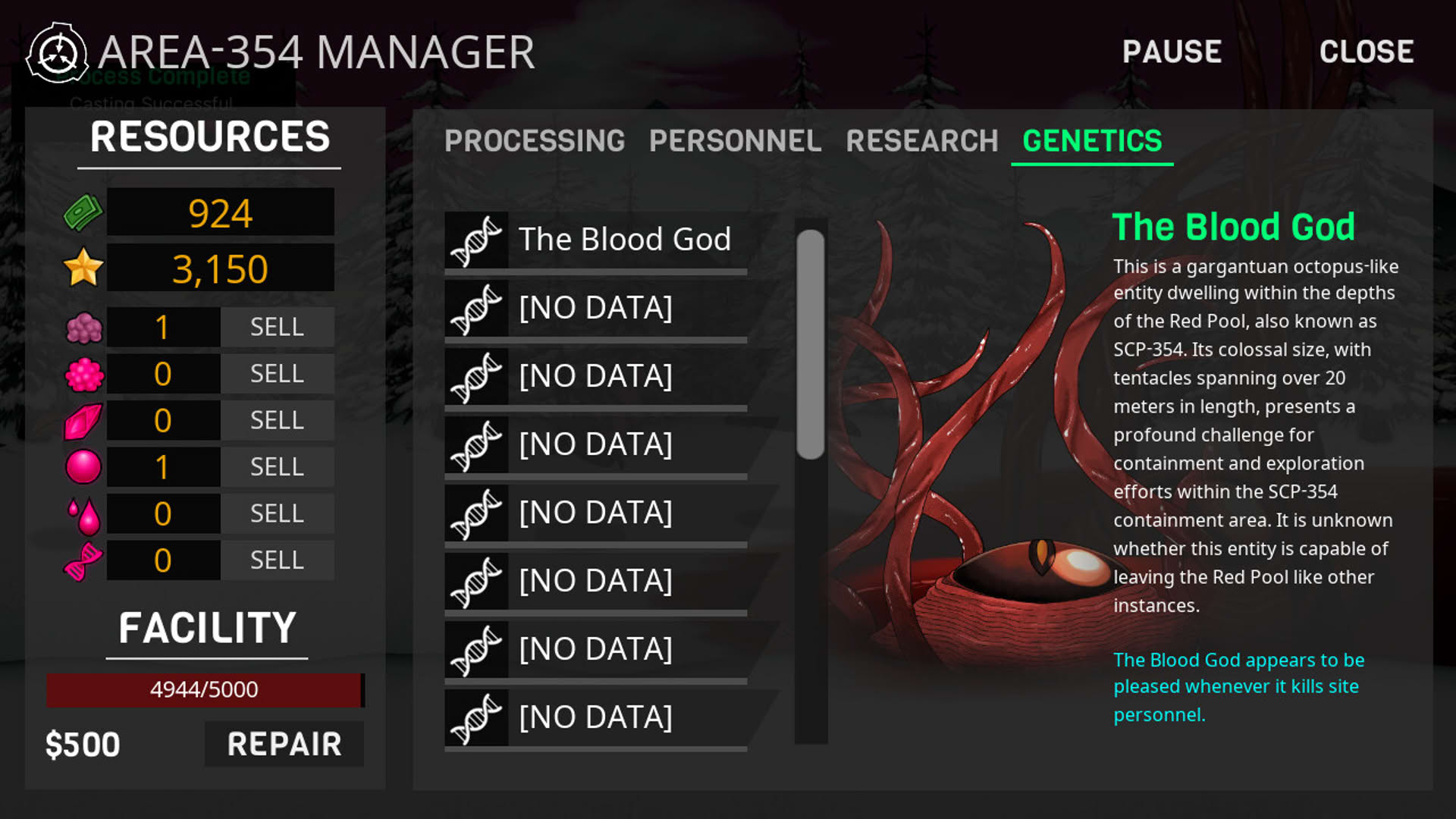 Screenshot for SCP: Bloodwater