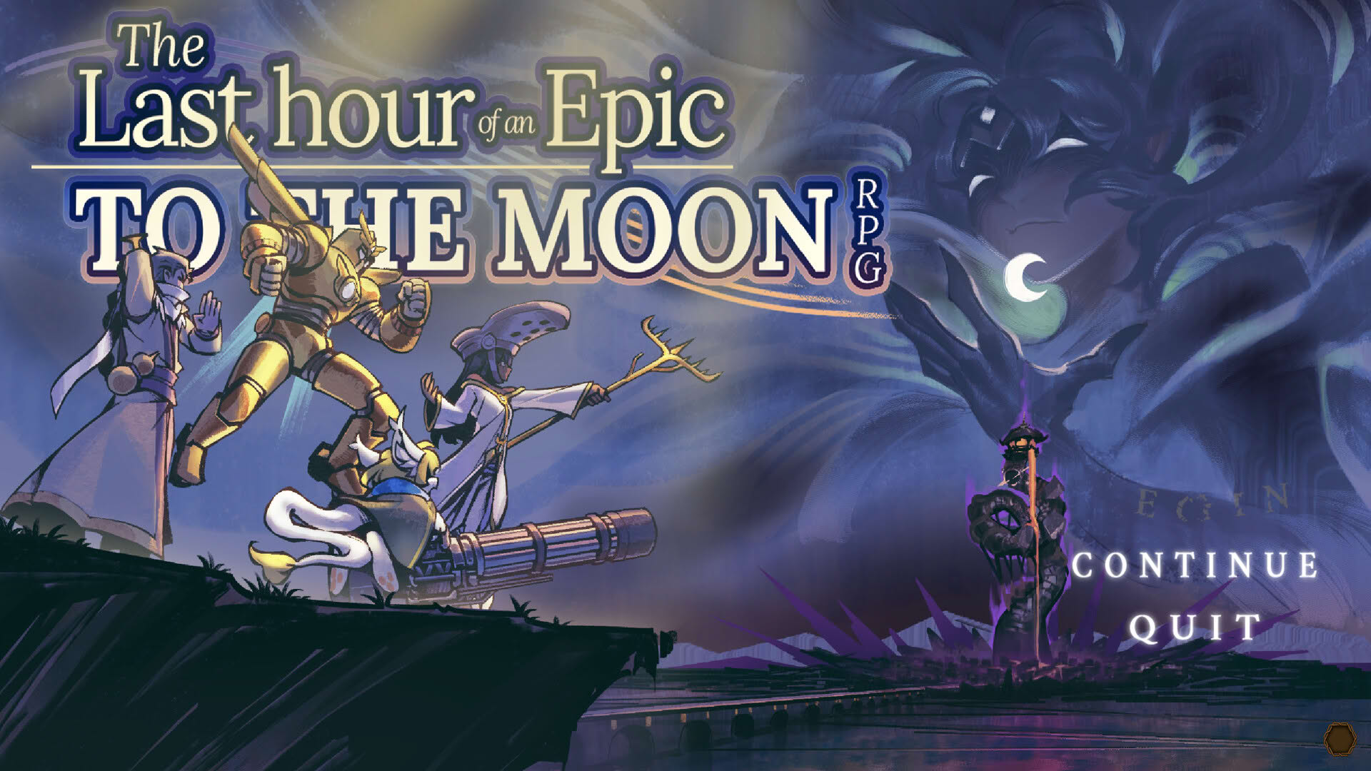 Screenshot for Last Hour of an Epic to the Moon RPG