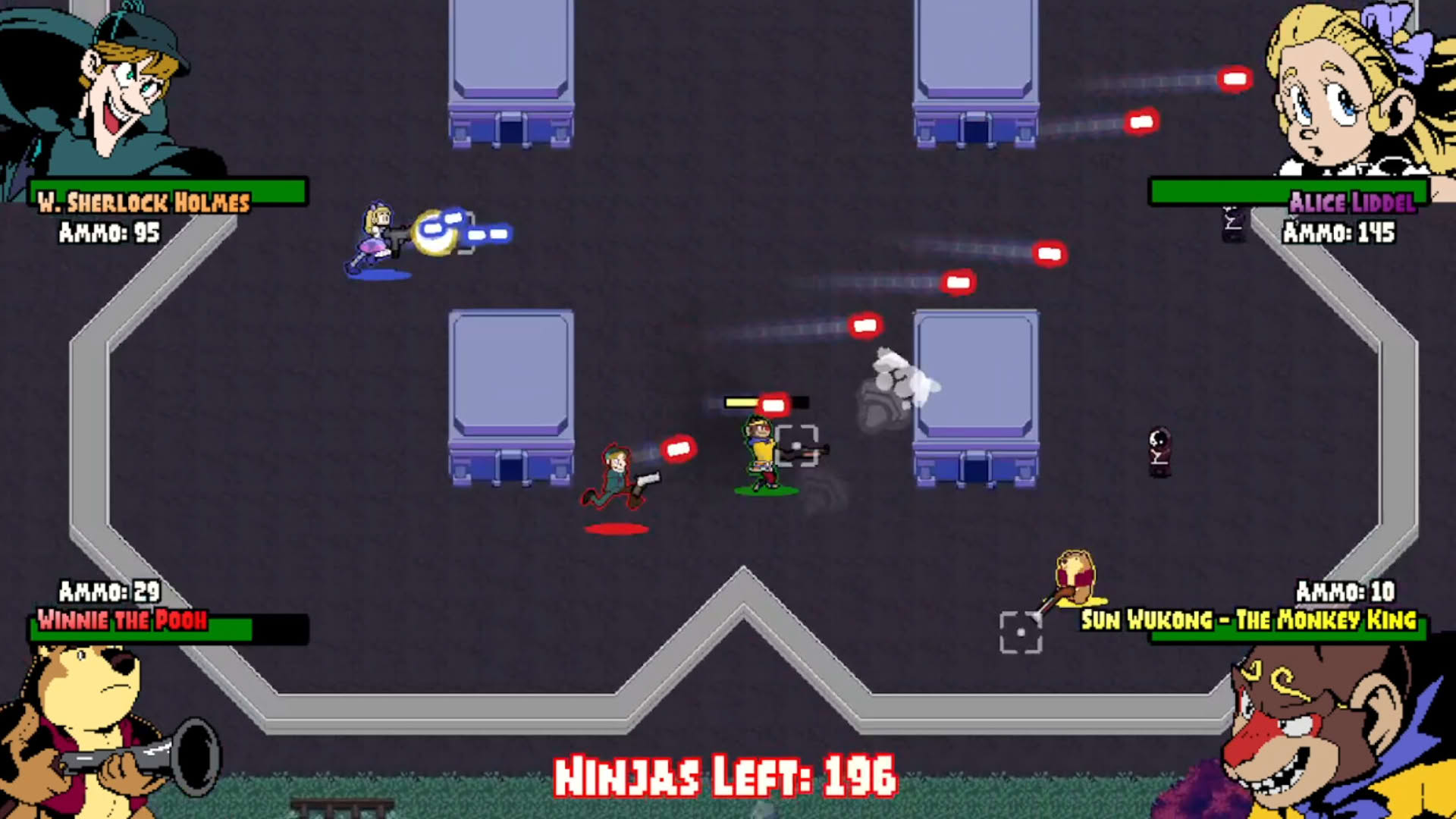 Screenshot for Inverse Ninjas vs. The Public Domain