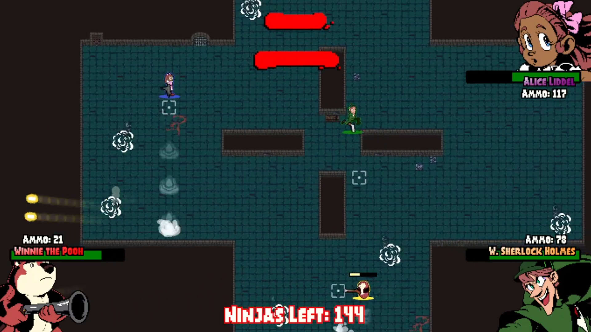 Screenshot for Inverse Ninjas vs. The Public Domain