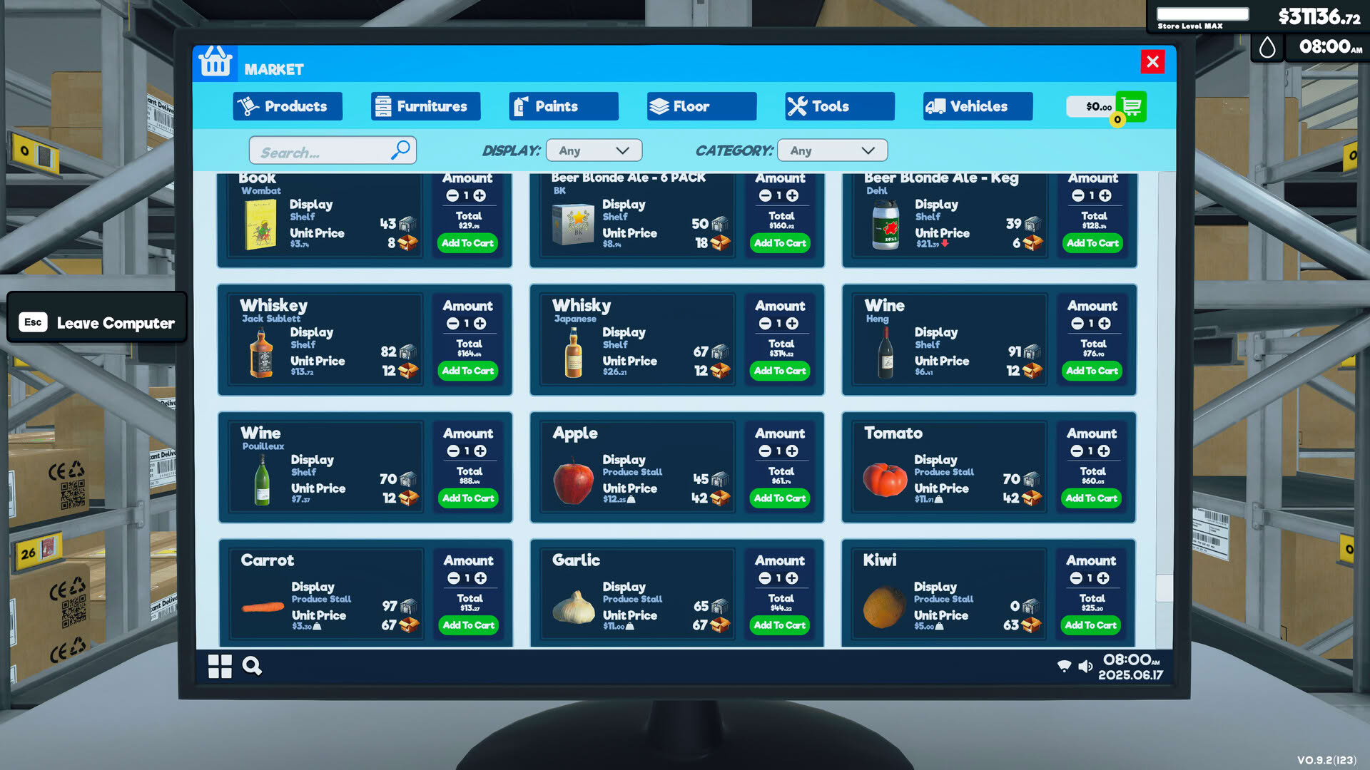 Screenshot for Supermarket Simulator